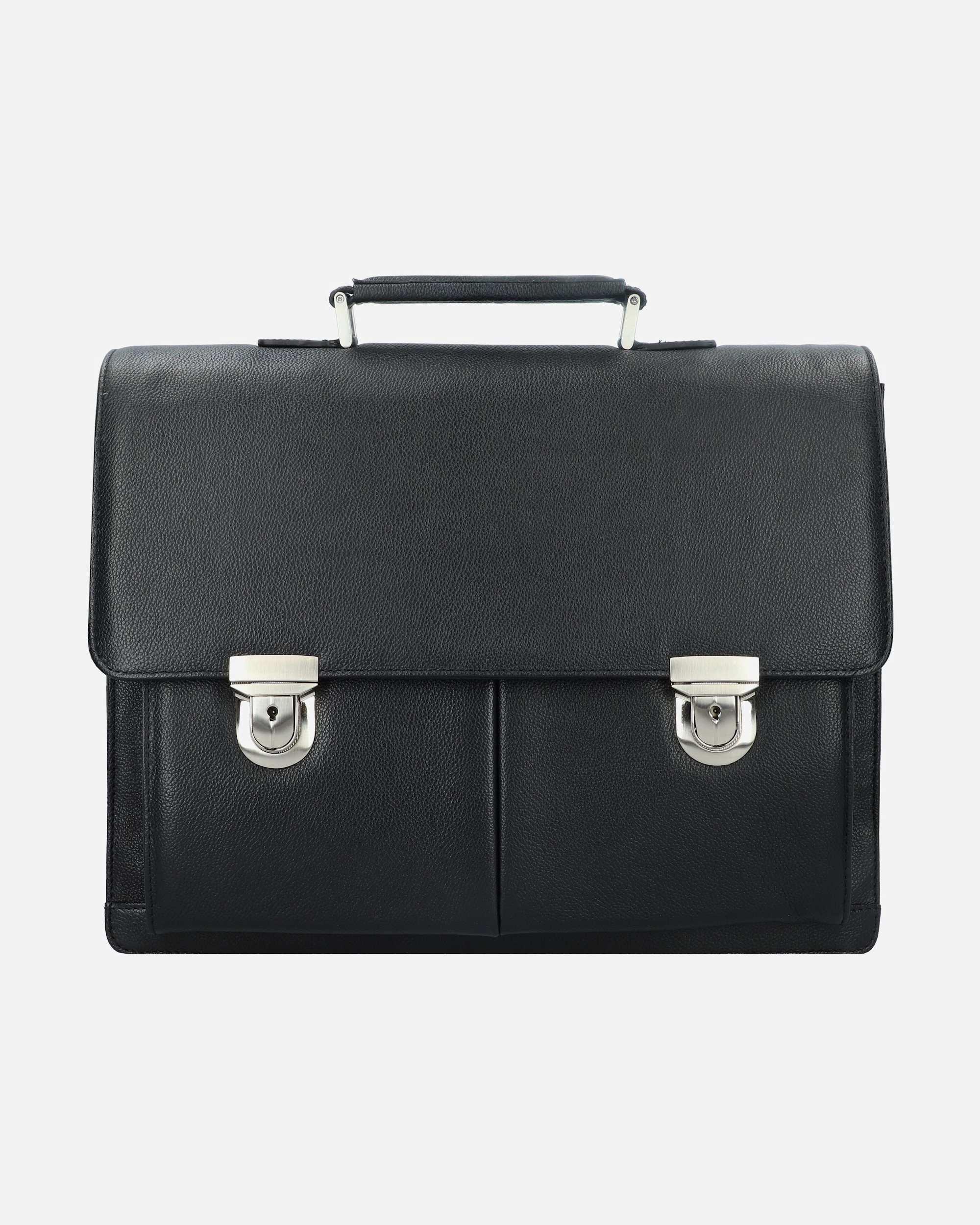 Laptoptasche für Unisex d & n Business Line Aktentasche Leder 40 cm Laptopfach Schwarz