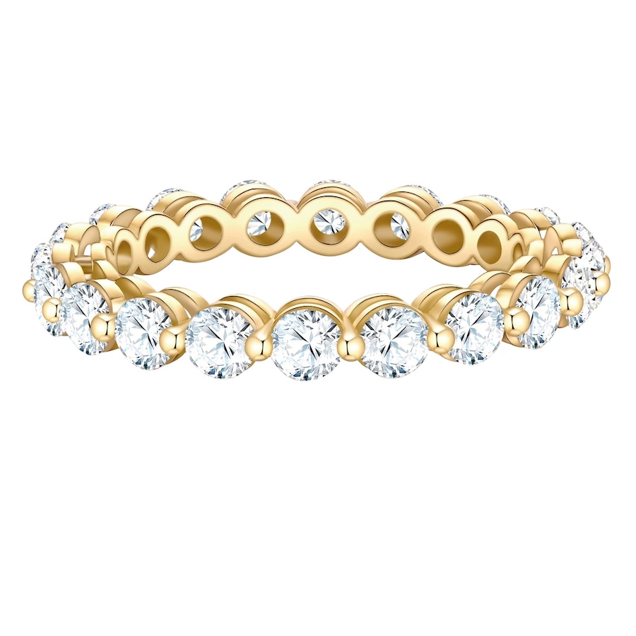 Glanzstücke München Ring aus Sterling Silber in gelbgold mit Zirkonia 52 Damen