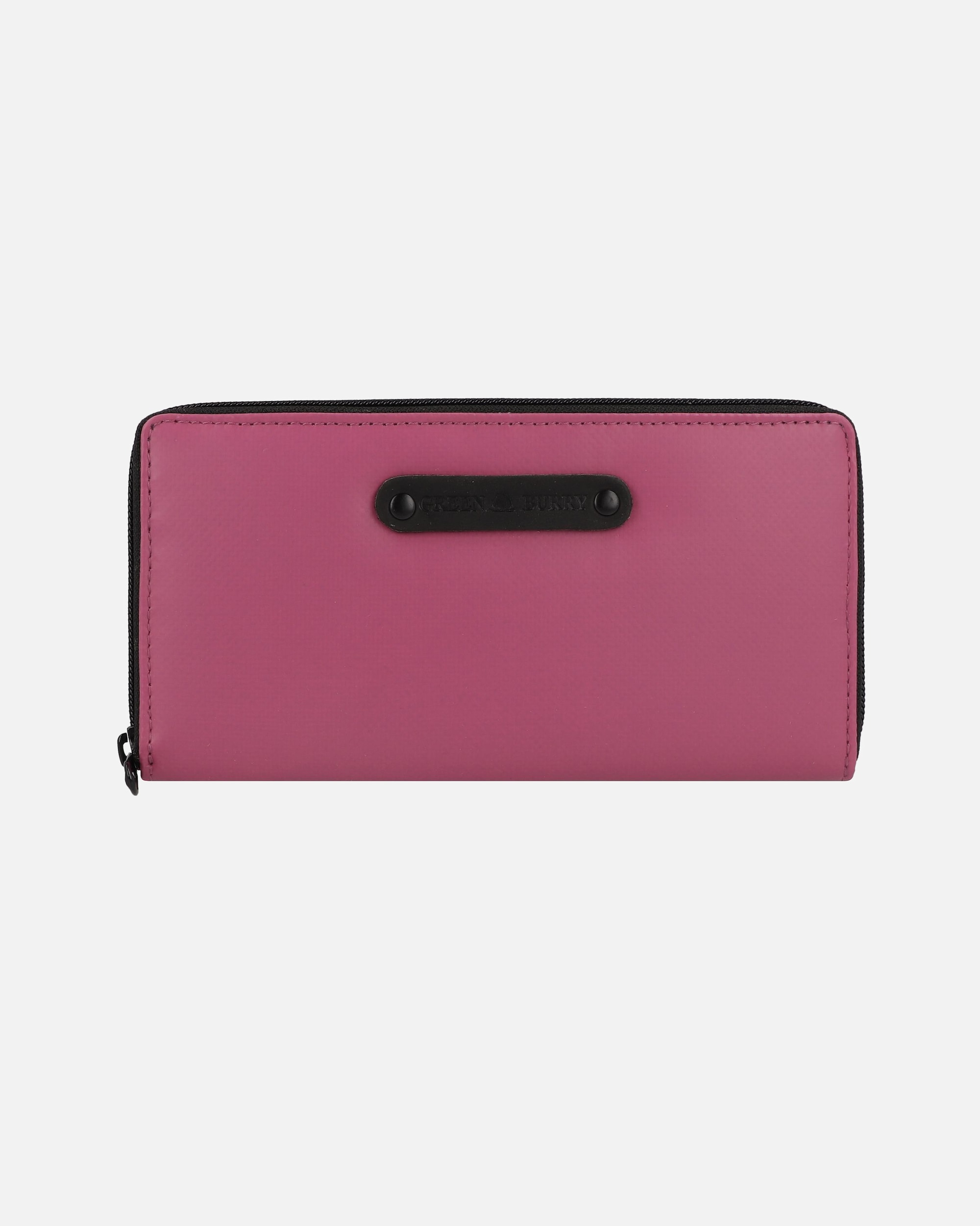 Portemonnaie für Weiblich Greenburry Upcycled Tarpaulin Damengeldbörse fuchsia