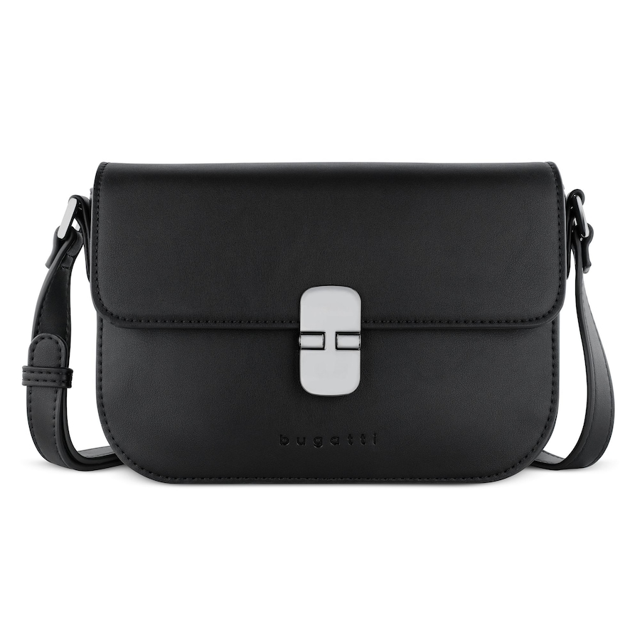Bugatti Nela Umhängetasche schwarz Schwarz Damen