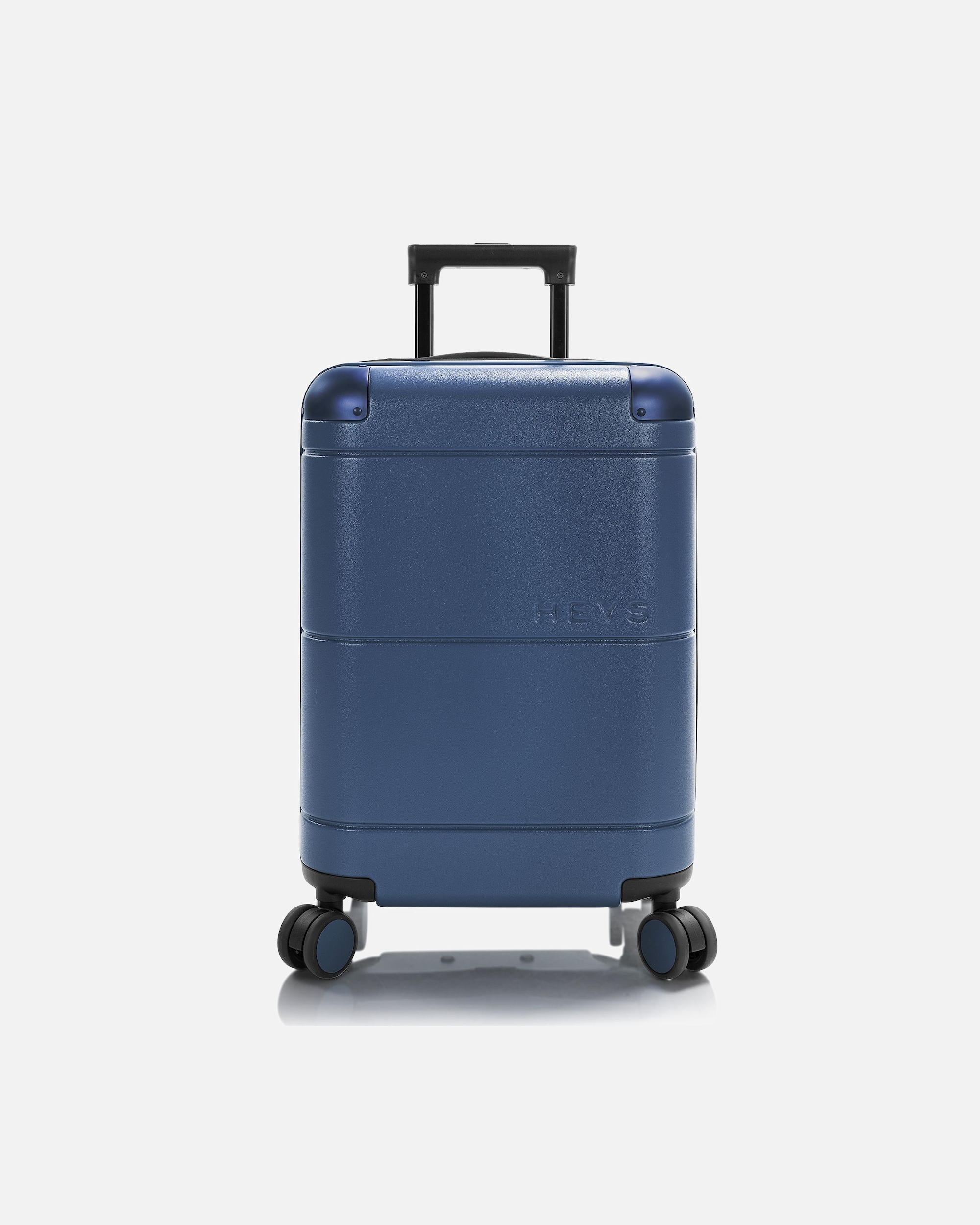 Handgepäckkoffer für Männlich Heys Zen 4 Rollen Kabinentrolley S 54 cm mit Dehnfalte navy