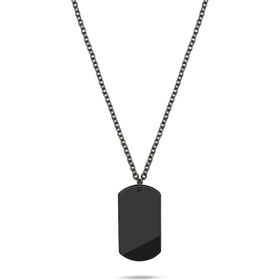 s.Oliver Kette Edelstahl schwarz Herren
