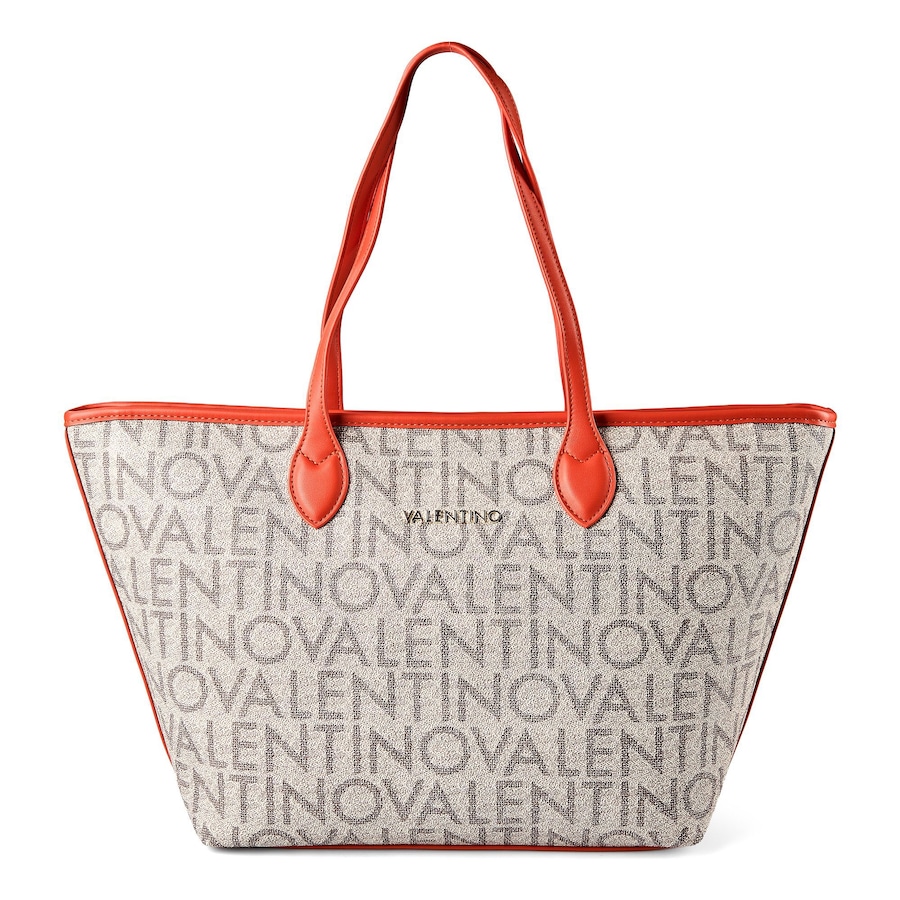 Valentino Bags Logo Shopper bei-arancio Orange Damen
