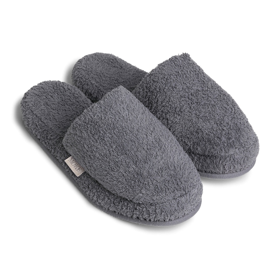 Möve Pantoffeln Superwuschel stone