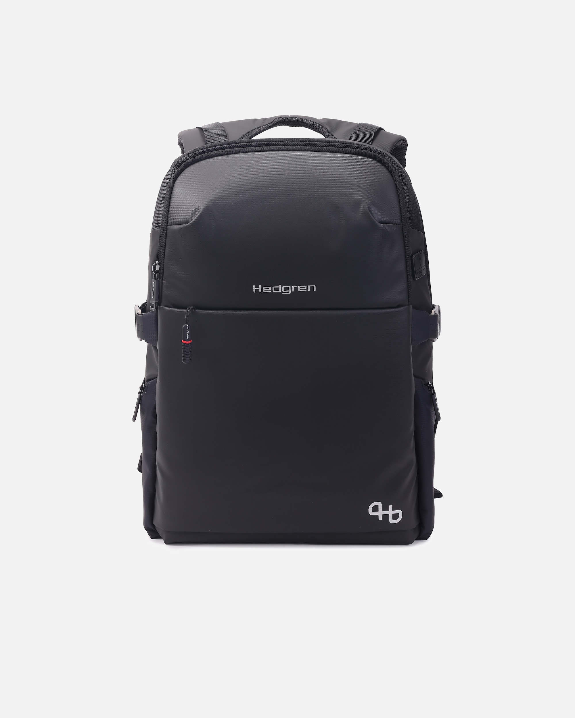 Rucksack für Unisex Hedgren Rucksack Commute Rail Eco mit Laptopfach 15.6 Black