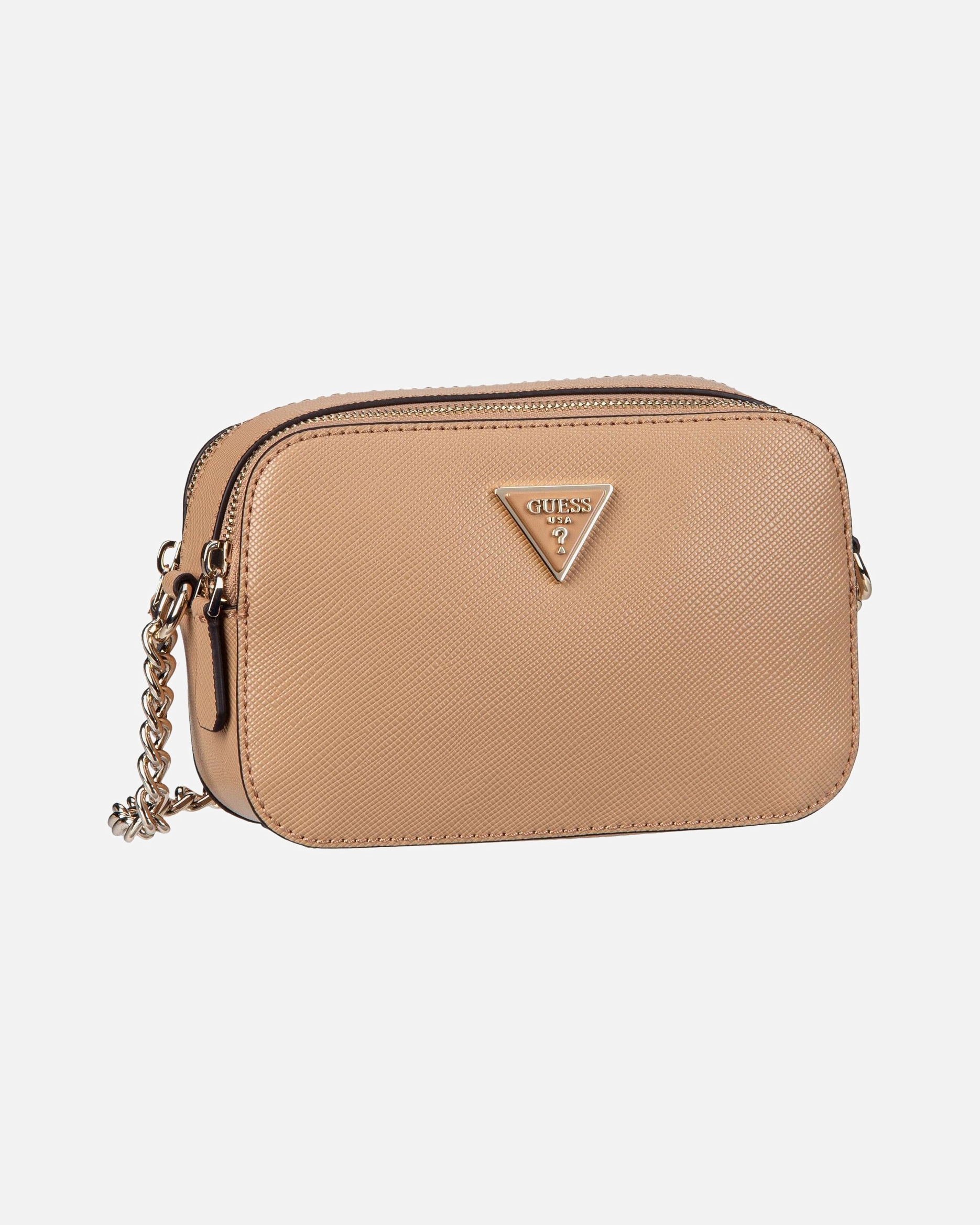 Umhängetasche für Weiblich Guess Umhängetasche Noelle Camera Beige