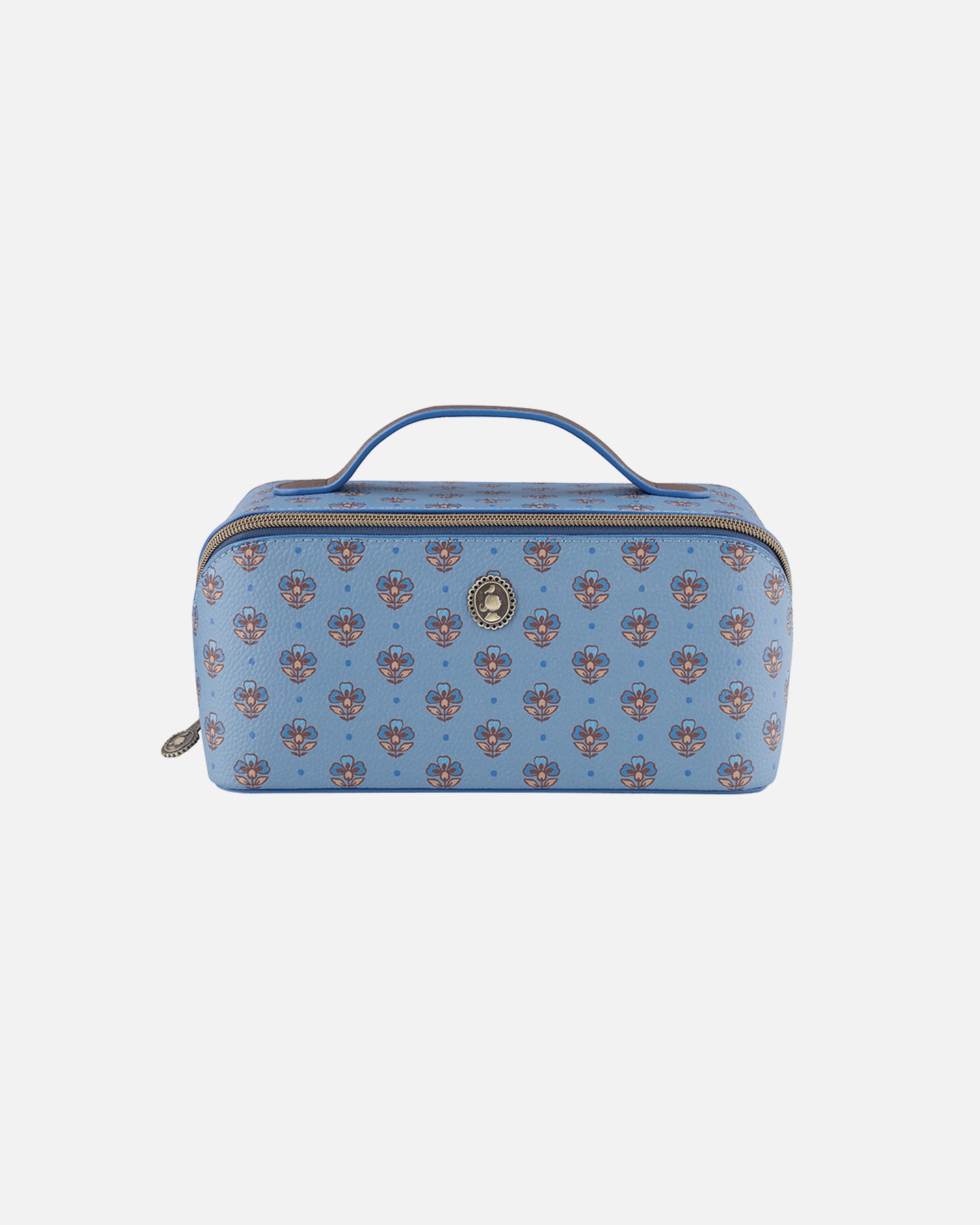 Kosmetiktasche für Unisex PIP Studio Cyrille Kosmetiktasche Mittel Jaipur Flower BLUE