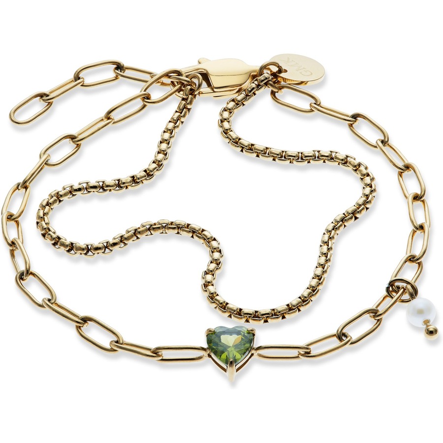 Guido Maria Kretschmer Armband Edelstahl gelbgold Damen