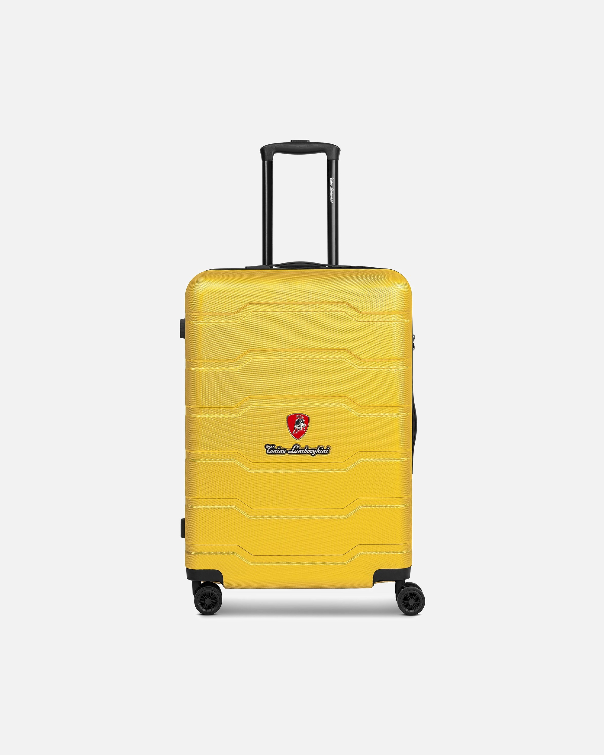 Trolley für Männlich Tonino Lamborghini Bologna 4 Rollen Trolley M 67 cm yellow