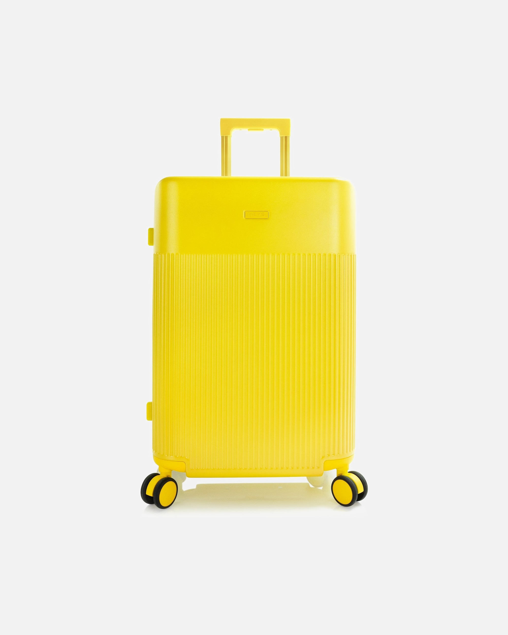 Trolley für Männlich Heys HiLite 4 Rollen Trolley M 63.5 cm mit Dehnfalte sunburst yellow