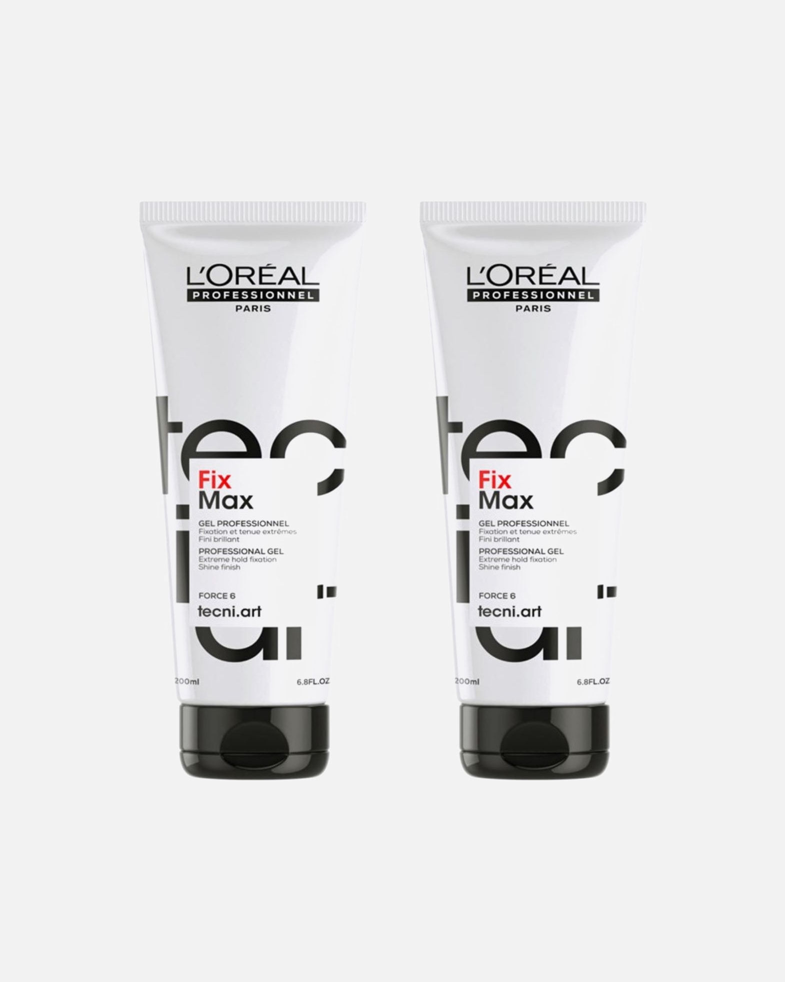Haargel für Weiblich L´Oréal Professionnel Paris Fix Max Styling-Gel 2er Set 400 ml