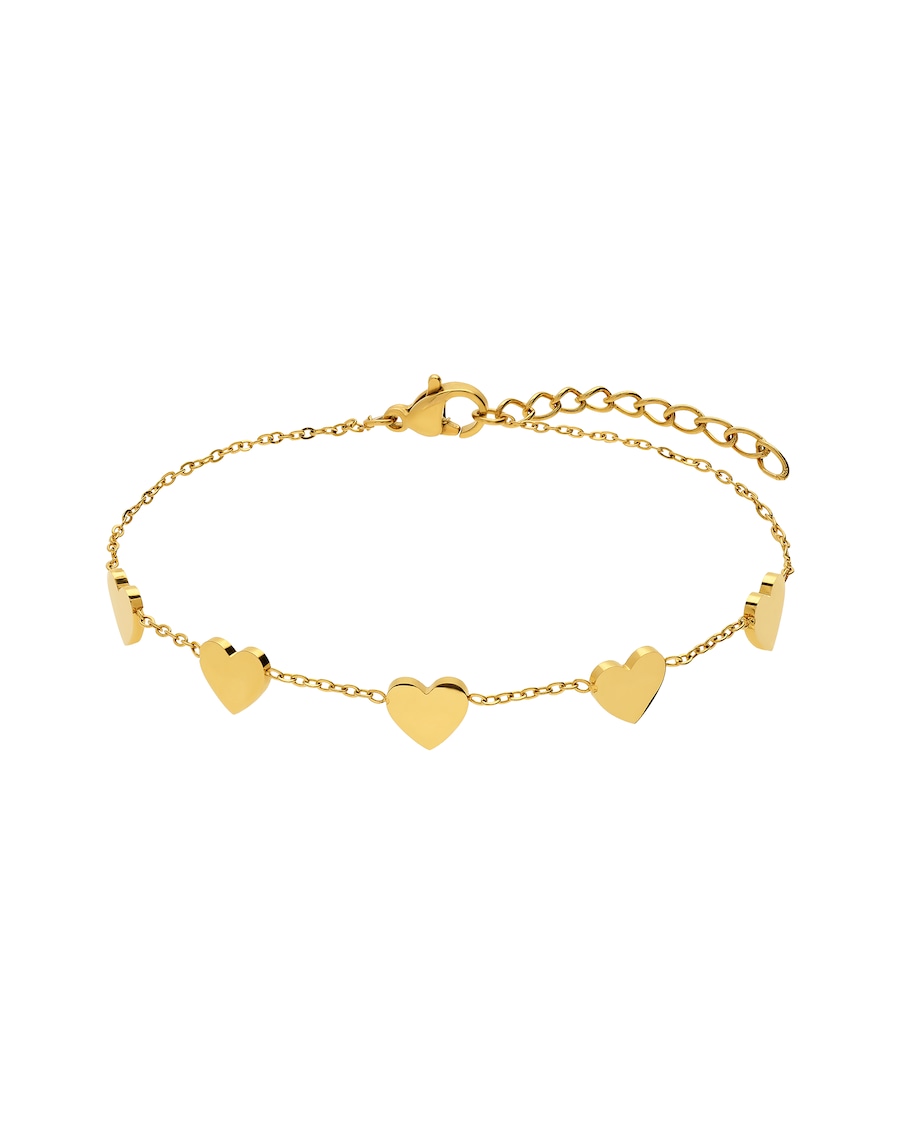 Lucardi Armband Stahl 19 cm Damen