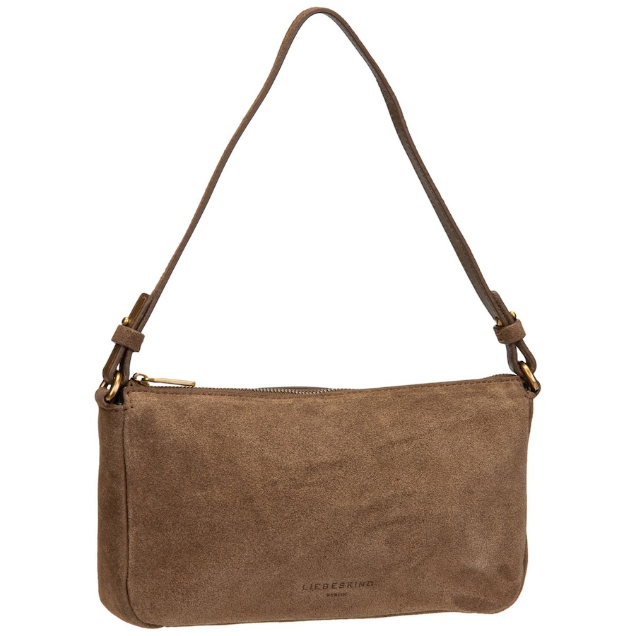 Liebeskind Handtasche Ryker Crossbody S Hydro Suede Safari Braun Damen