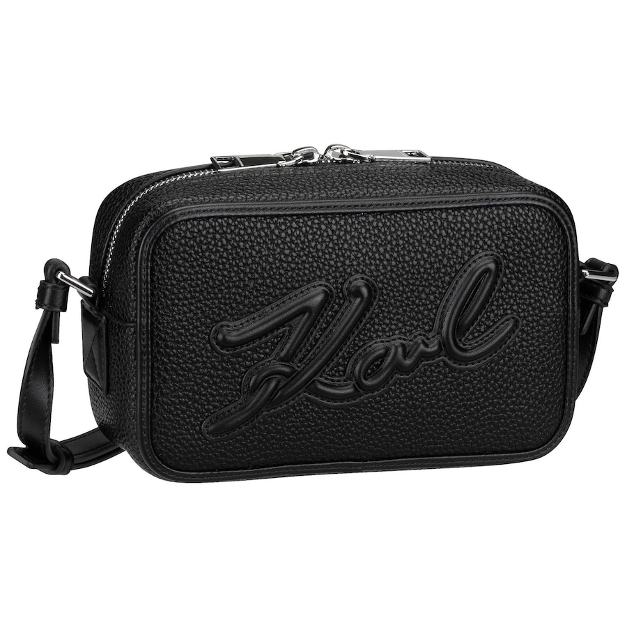 Karl Lagerfeld Umhängetasche K/Skuare Camerabag Grainy Black Schwarz Damen