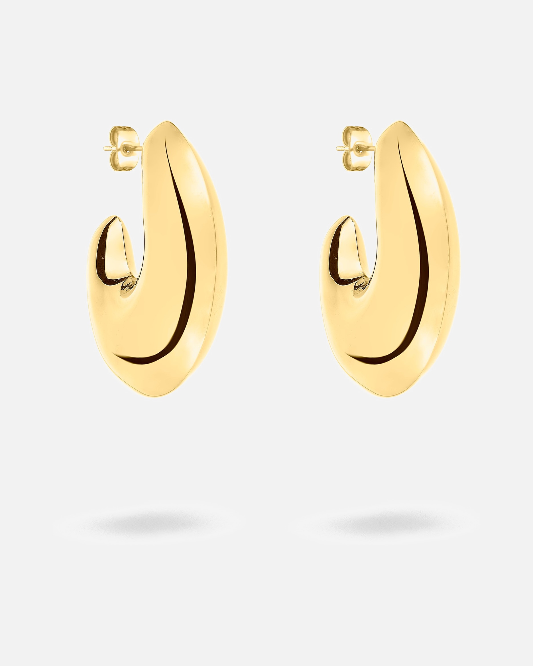 Ohrringe für Weiblich Liebeskind Creolen Edelstahl gold