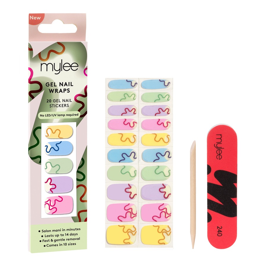 Mylee Gel-Nagelfolien Bloom Boom Damen