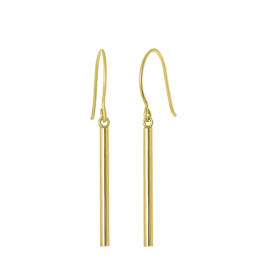 Lucardi Ohrringe 585 Gold - goldfarbig Damen