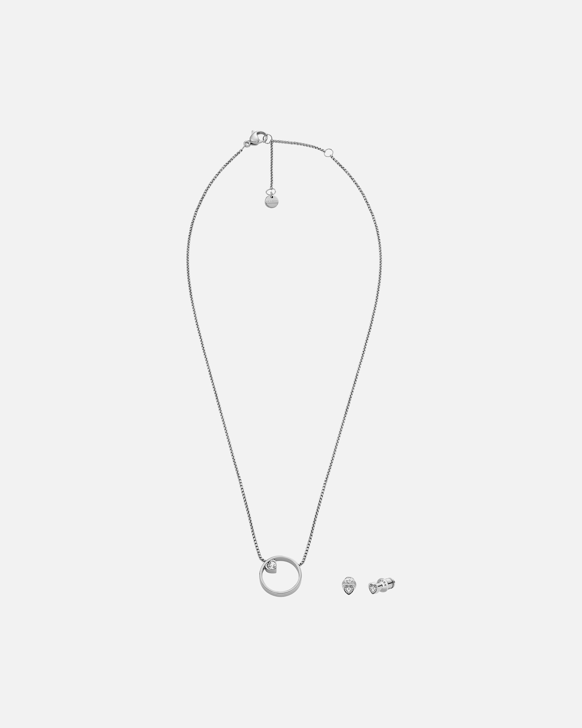 Schmuckset für Weiblich Skagen Schmuck-Set Edelstahl One Size
