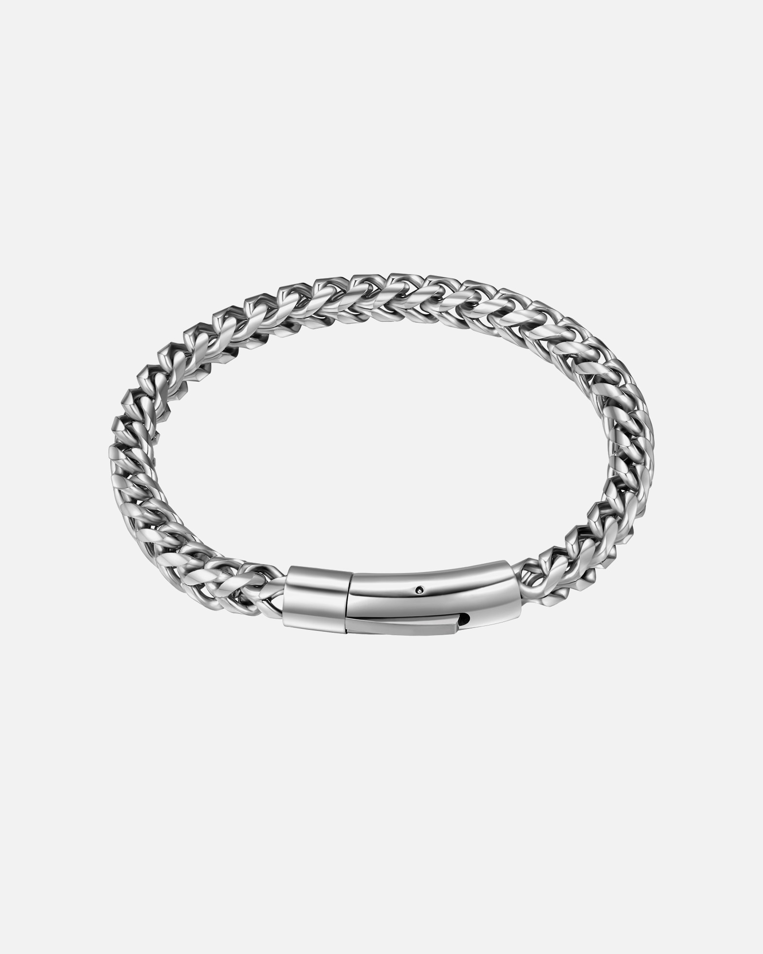 Armband für Männlich True Rebels Armband aus Edelstahl in Silber 21 cm