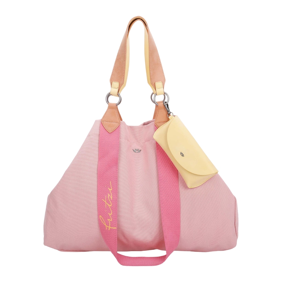 Fritzi aus Preußen Shopper Izzy veganen Materialien pink Silber Damen