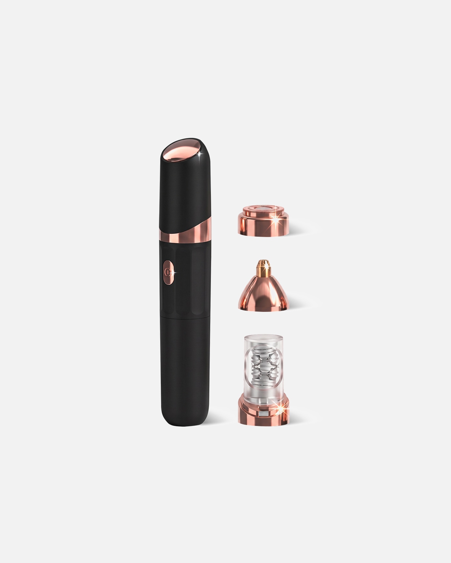 Epilierer für Unisex Sansbeaute Default Brand Line 3-in-1 Epilierer PocketPRO für Damen mit Reisetasche Schwarz