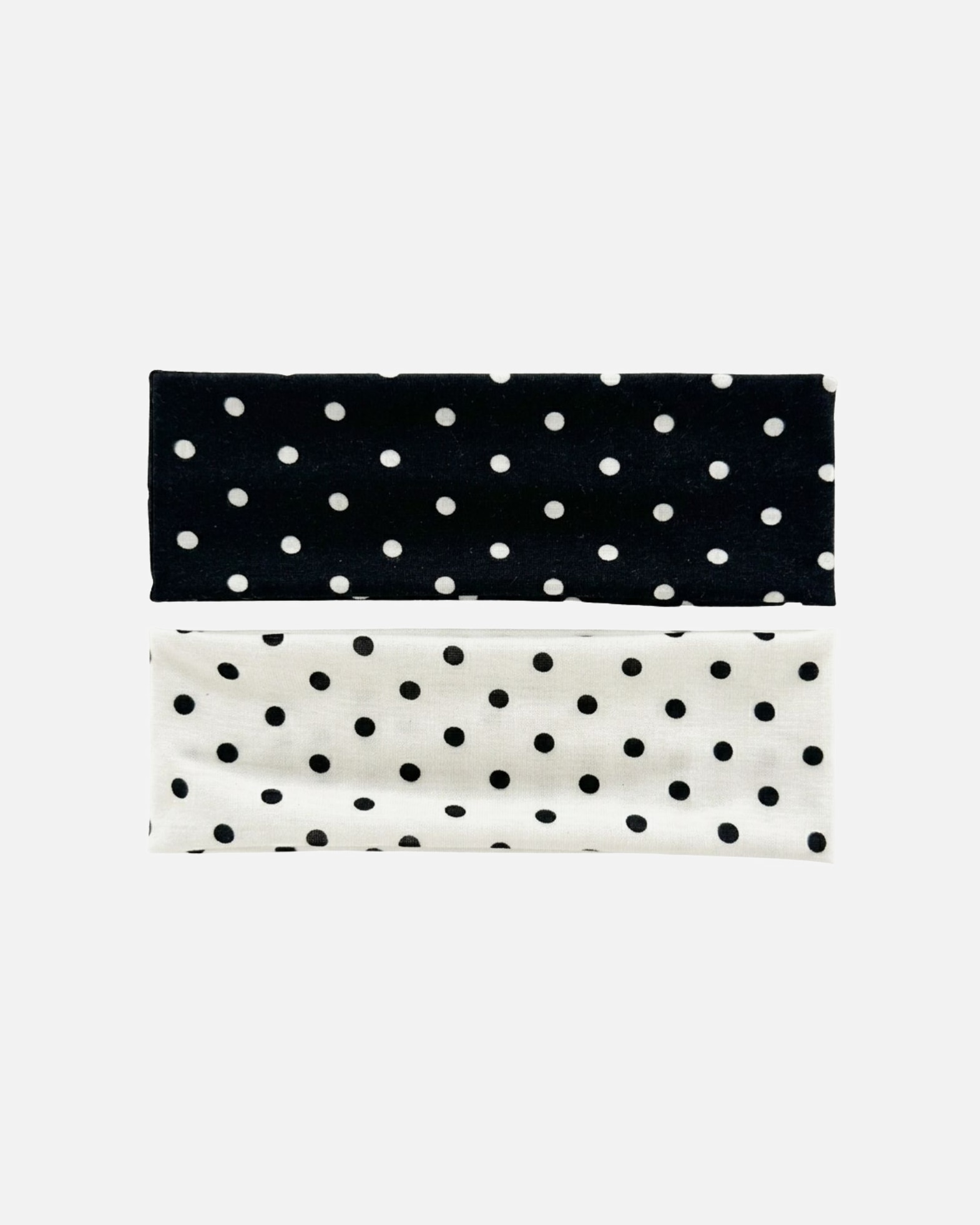 Haarband für Unisex SOHO Polka Haarband Schwarz / Weiß