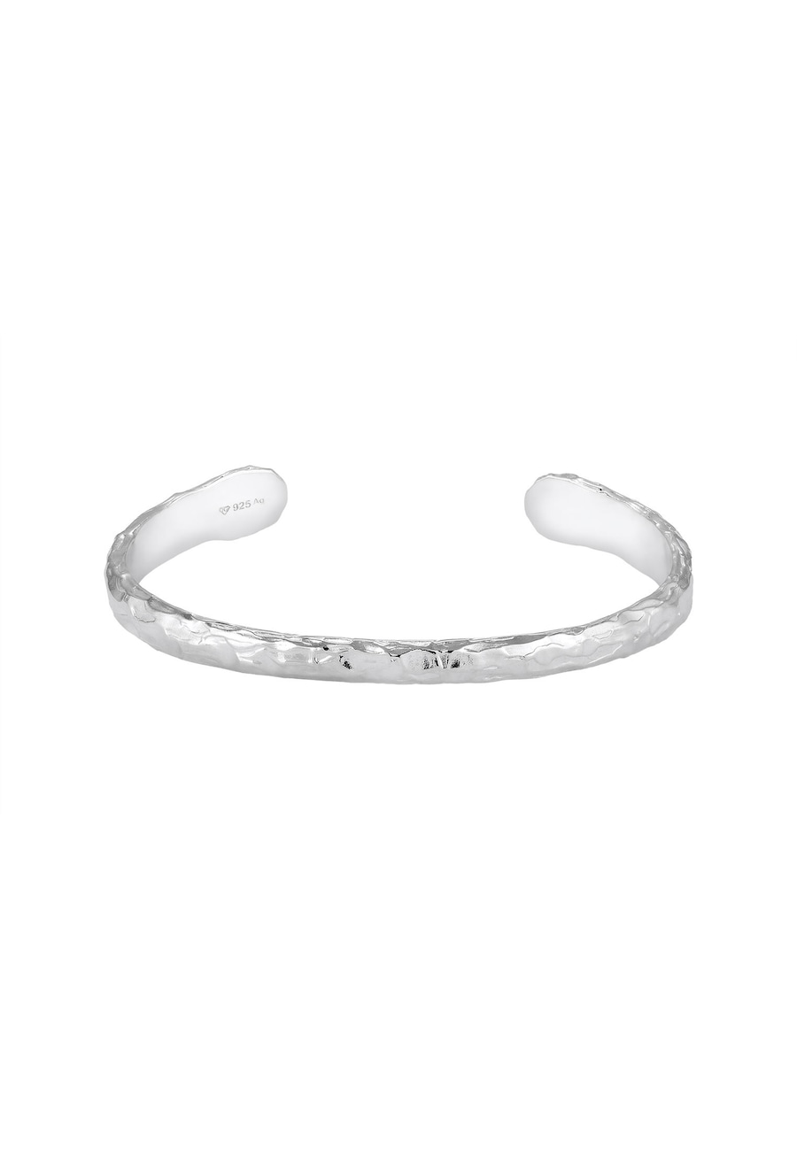 KUZZOI Armreif Strukturiert 925 Sterling Silber 18 Herren