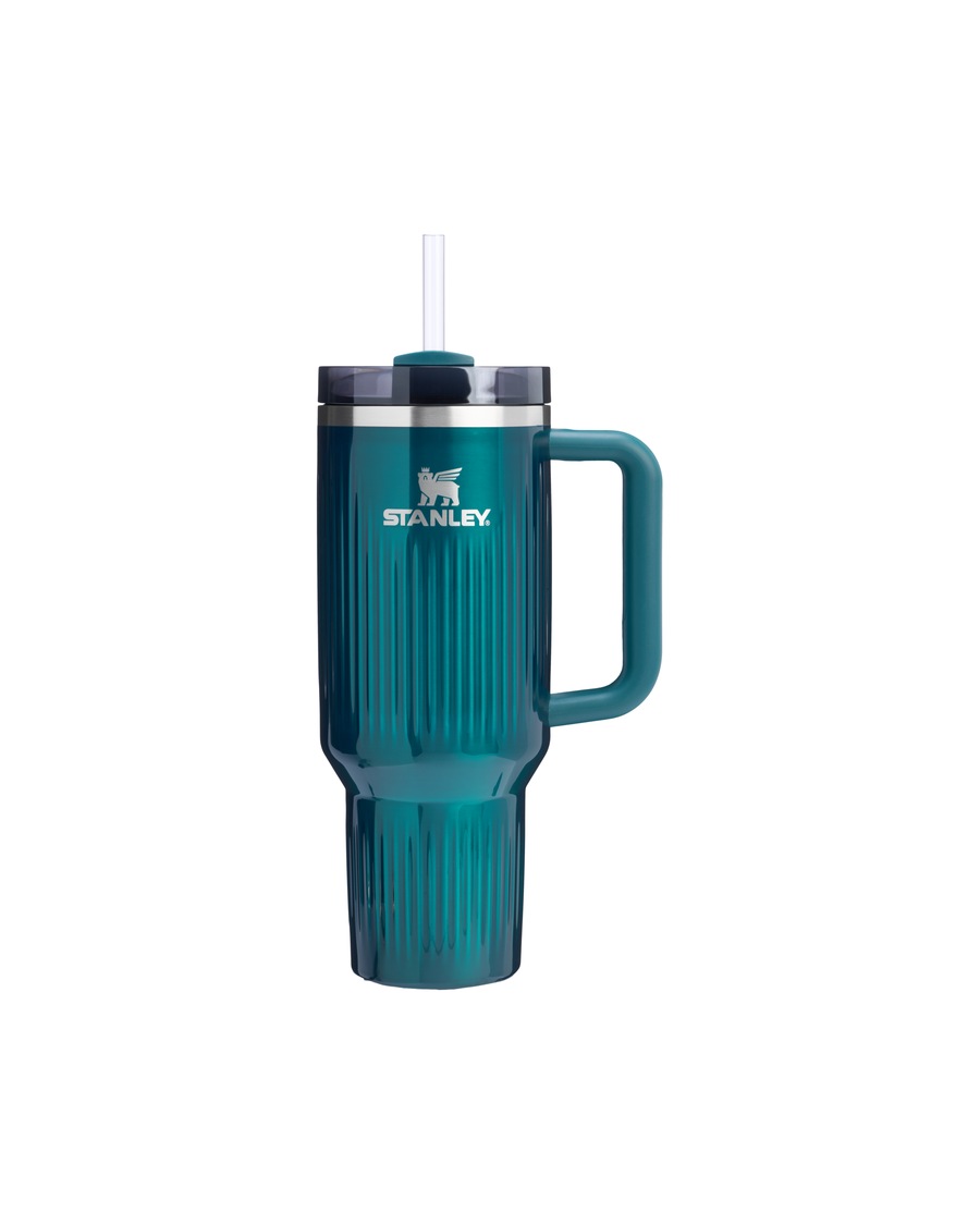 Stanley 1913 Thermobecher - 1,18L THE QUENCHER H2.0 FLOWSTATE TUMBLER Marina Shine Petrol
