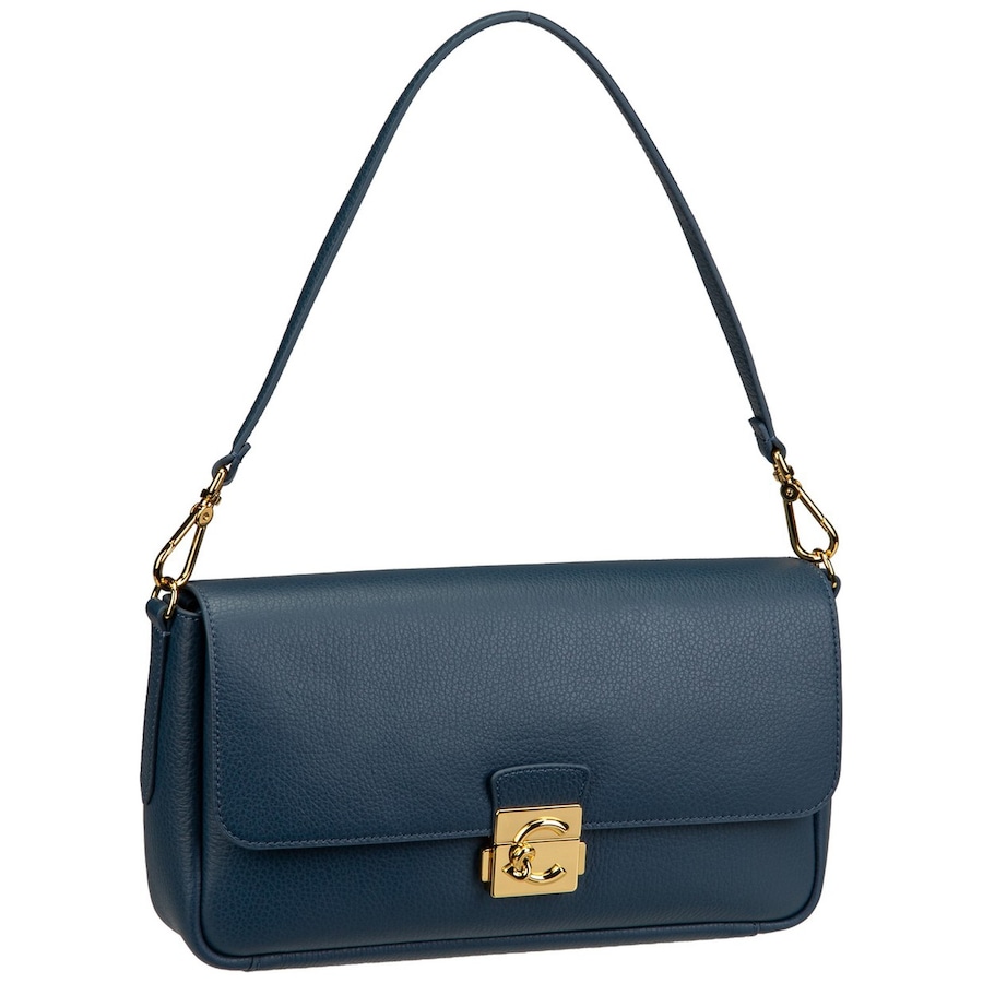 Coccinelle Handtasche C-Me Lock Deep Blue Violett Damen
