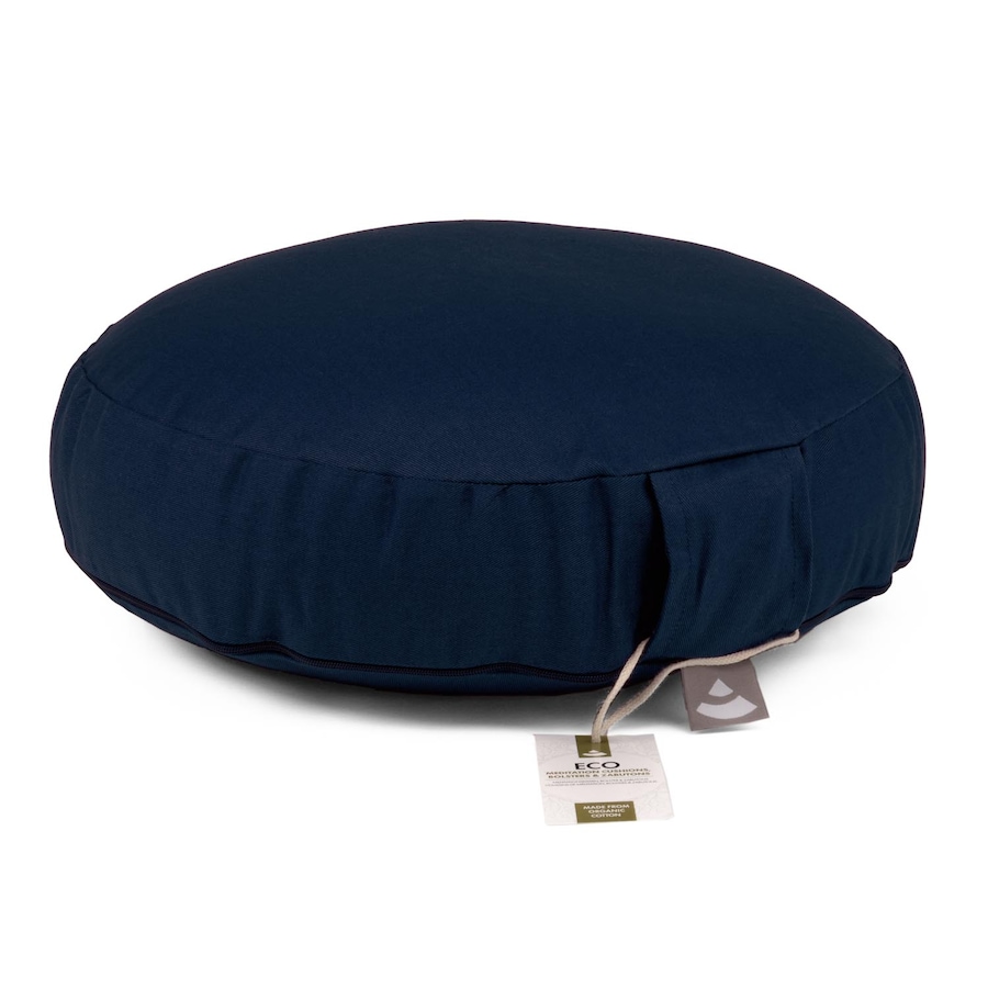 bodhi Meditationskissen RONDO ECO extra flach dunkelblau