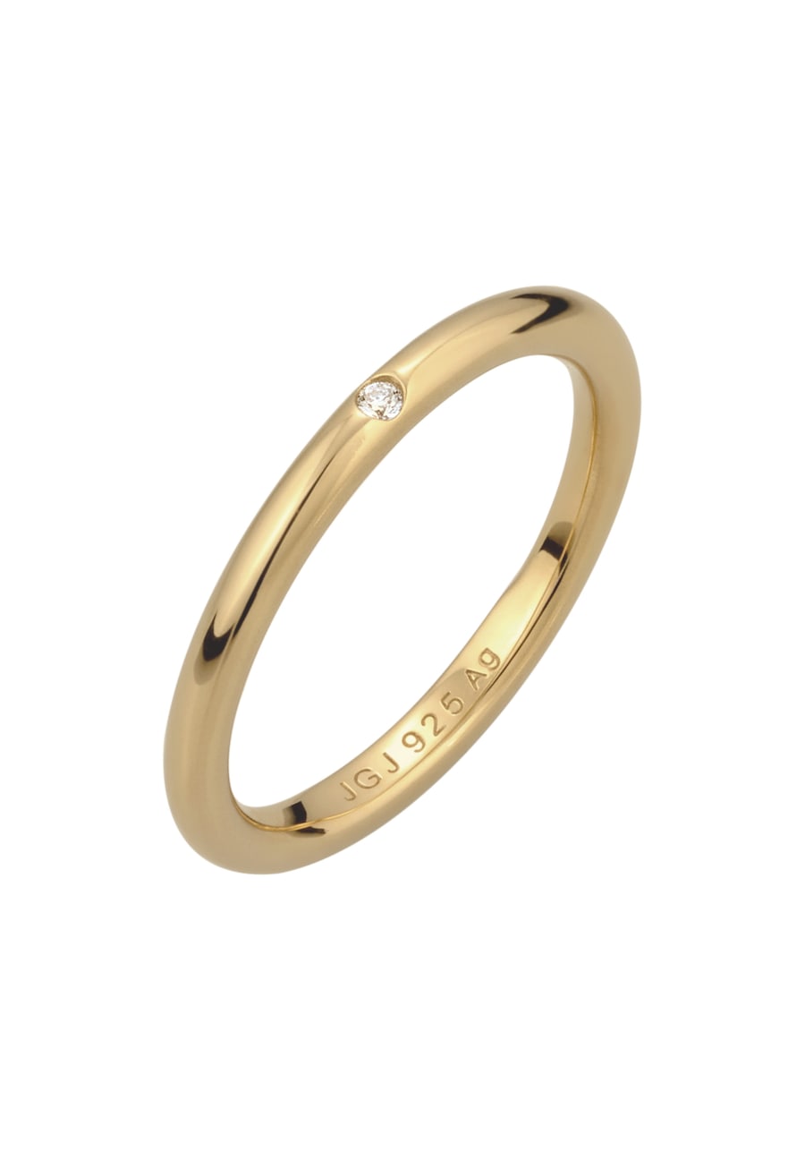 Elli Bandring mit Kristallen von Swarovski Weiß 925 Sterling Silber 56 Damen