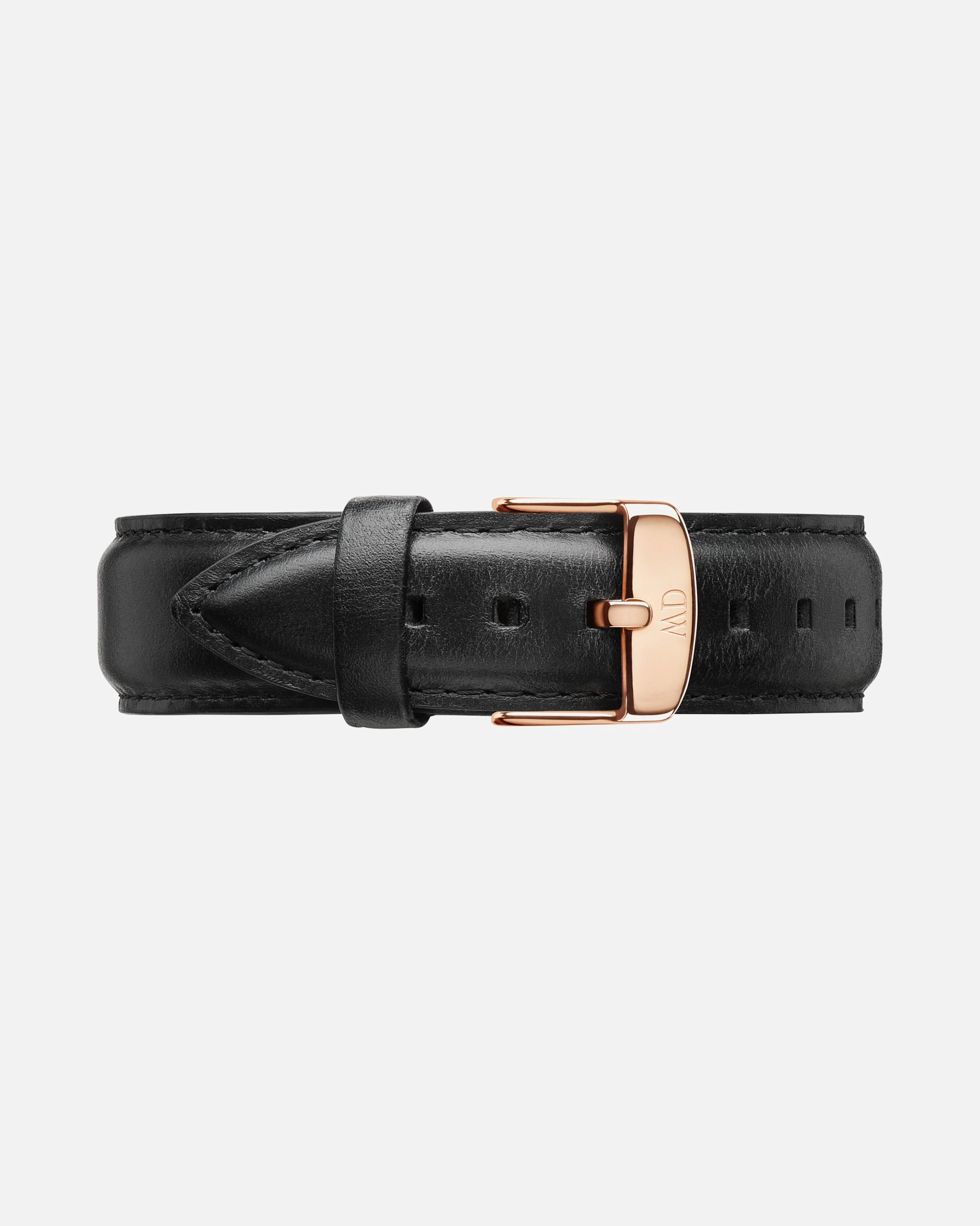 Uhr für Weiblich Daniel Wellington Lederband Leder schwarz