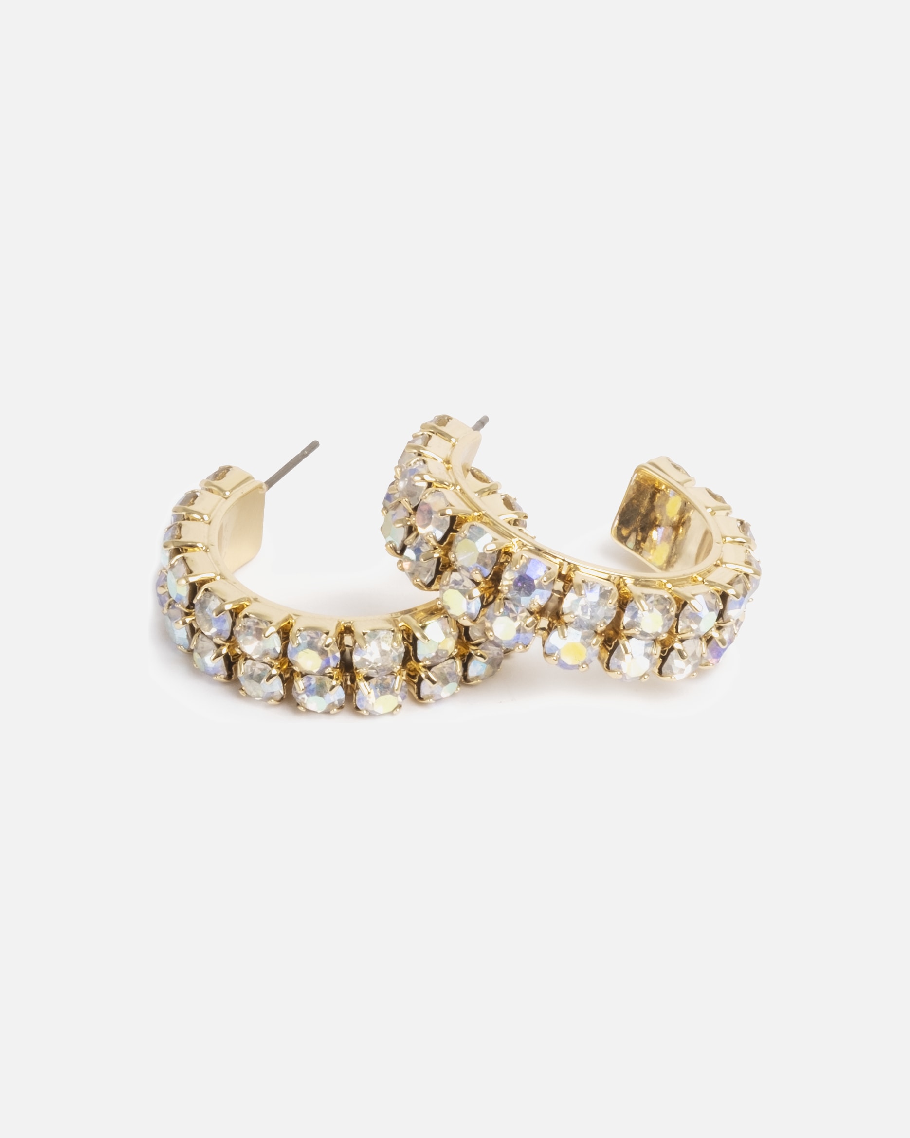 Ohrringe für Weiblich A&C Oslo – Nordic Design Jewellery Default Brand Line Ohrringe 'Tone Damli - Highlights - AB' gold
