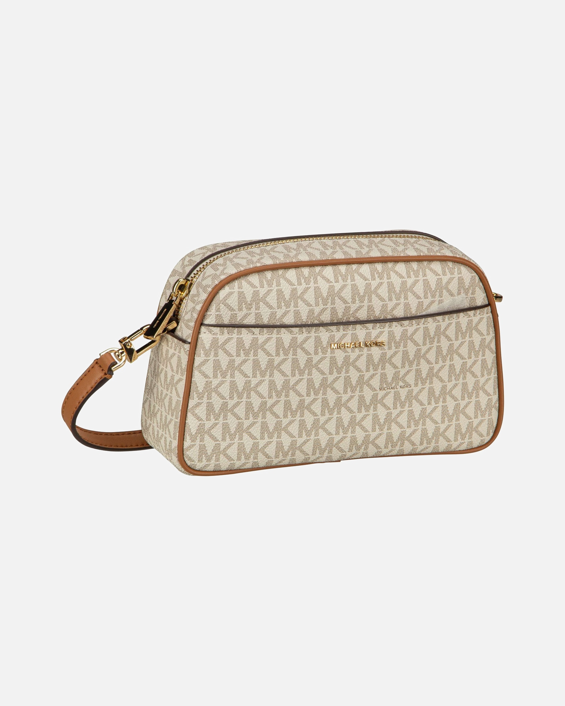 Umhängetasche für Weiblich Michael Kors Default Brand Line Umhängetasche Jet Set SM Camera XBody MK SIG Vanilla/Acorn