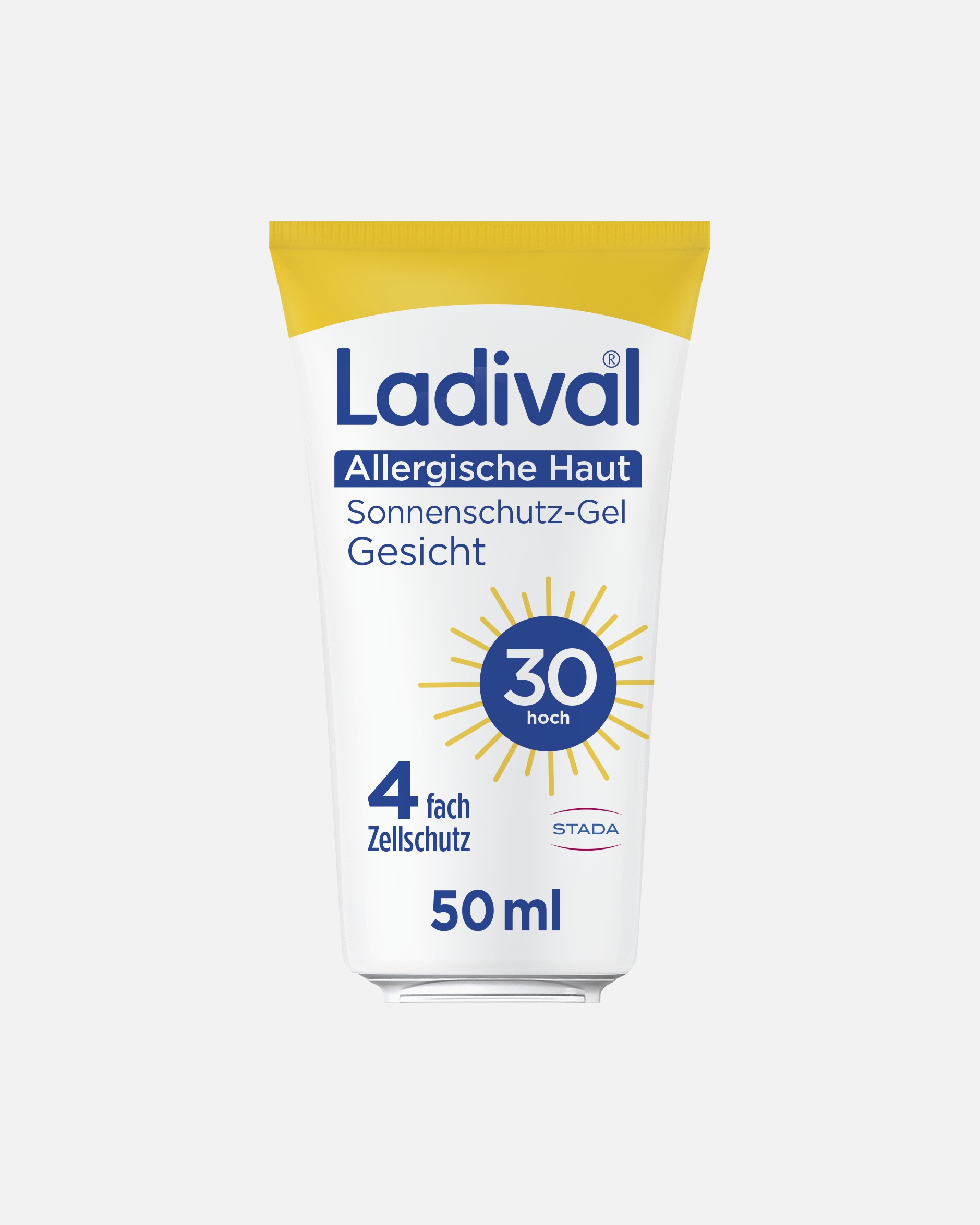 Sonnencreme für Unisex Ladival allergische Haut Sonnenschutz-Gel Gesicht LSF 30 50 ml