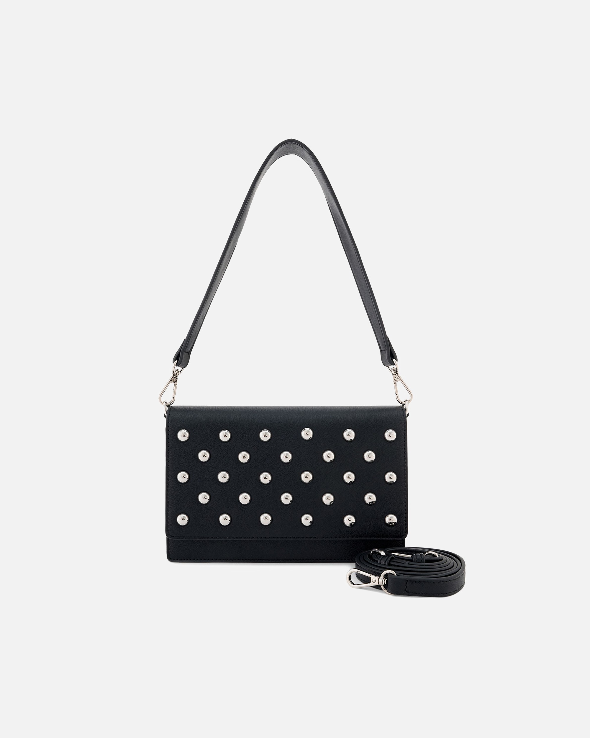 Clutch für Weiblich Seidenfelt Bykle Schultertasche black