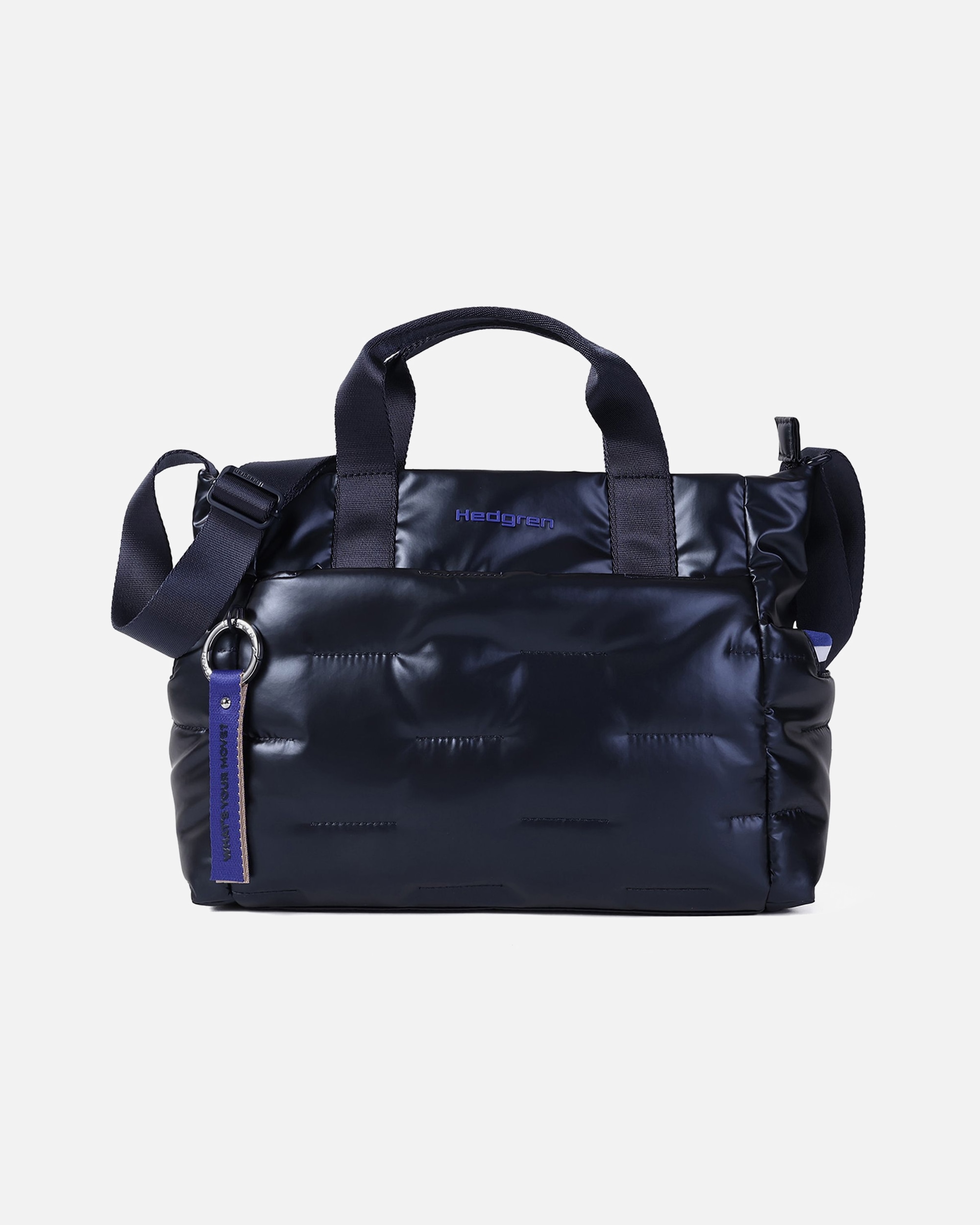 Tasche für Weiblich Hedgren Cocoon Softy Handtasche 31 cm peacoat blue