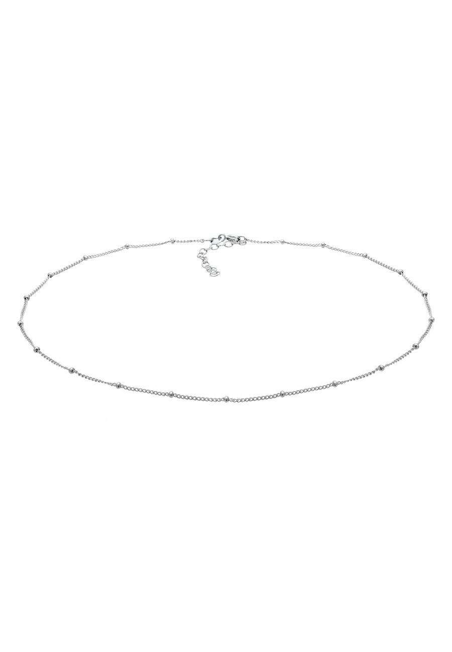Elli Basic Choker Kugelkette Trend Blogger 925 Silber silberfarben Damen