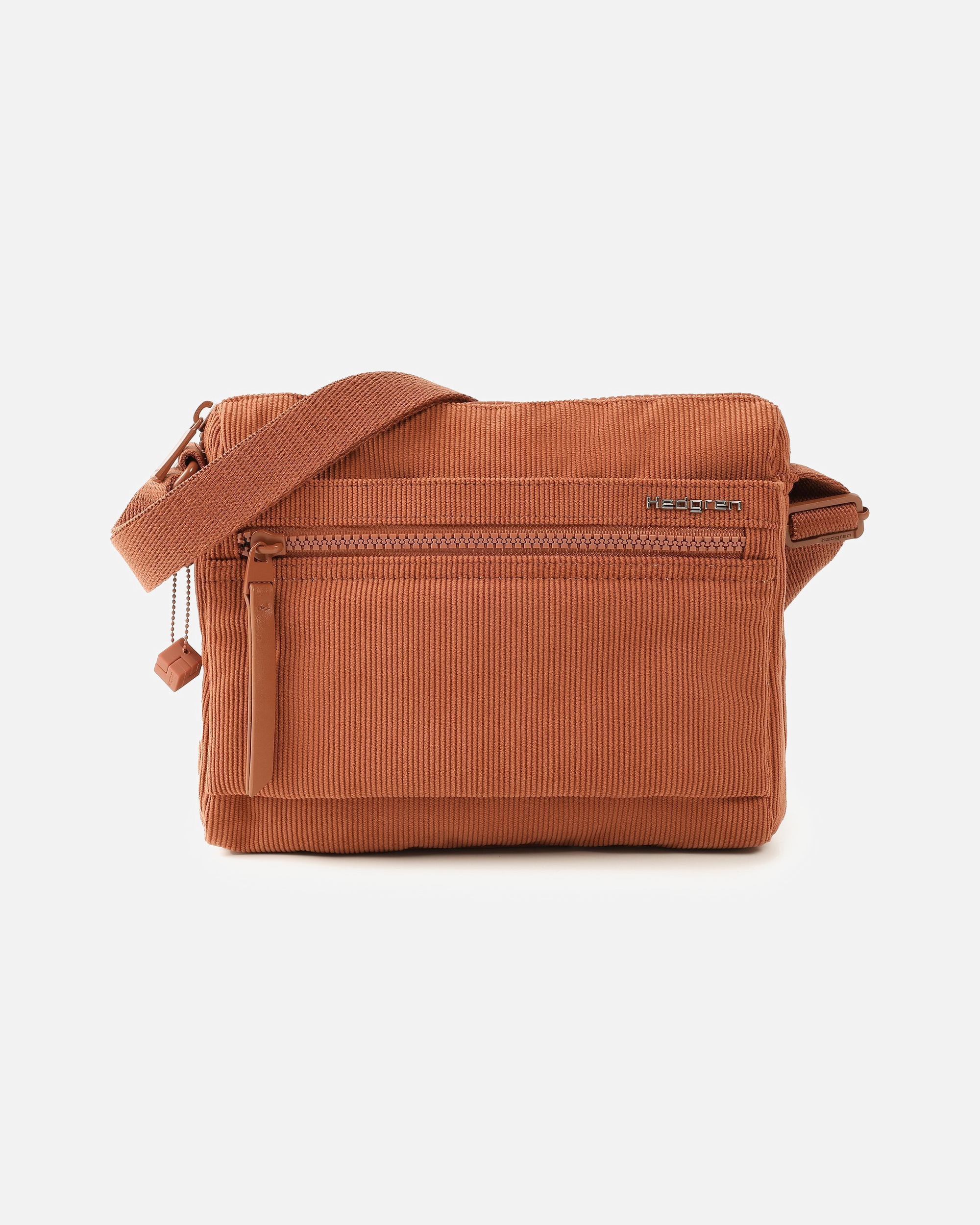 Tasche für Weiblich Hedgren Inner City Umhängetasche corduroy redwood burl