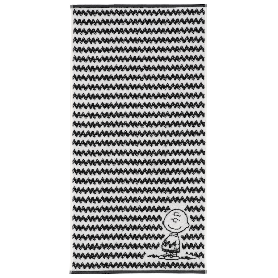Vossen Handtücher PEANUTS Charlie Brown schwarz - 0004 Handtuch 50x100 cm