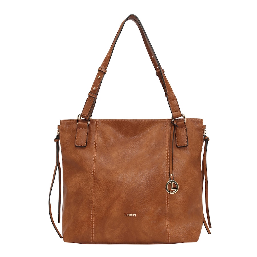L.CREDI Jana Schultertasche cognac Coral Damen