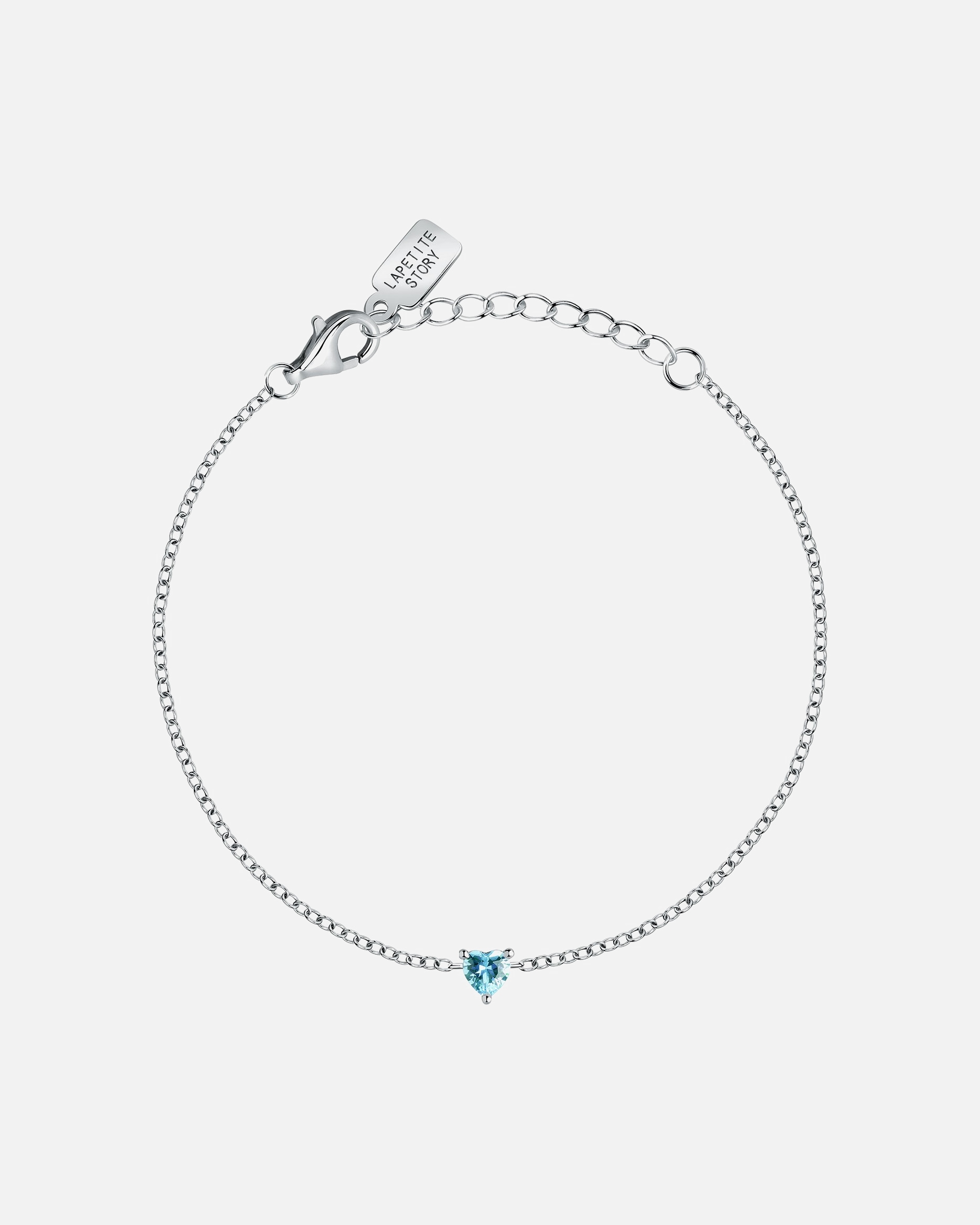 Armband für Weiblich La Petite Story Default Brand Line Armband 925er Silber blau, silber