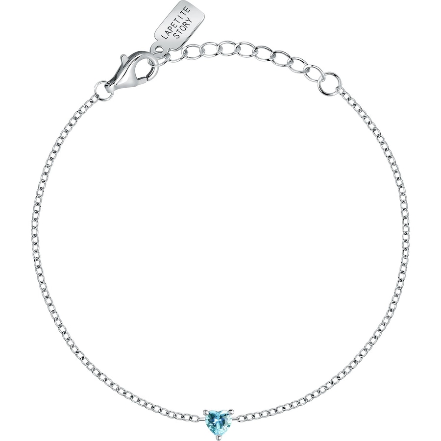 La Petite Story Armband 925er Silber blau, silber Damen