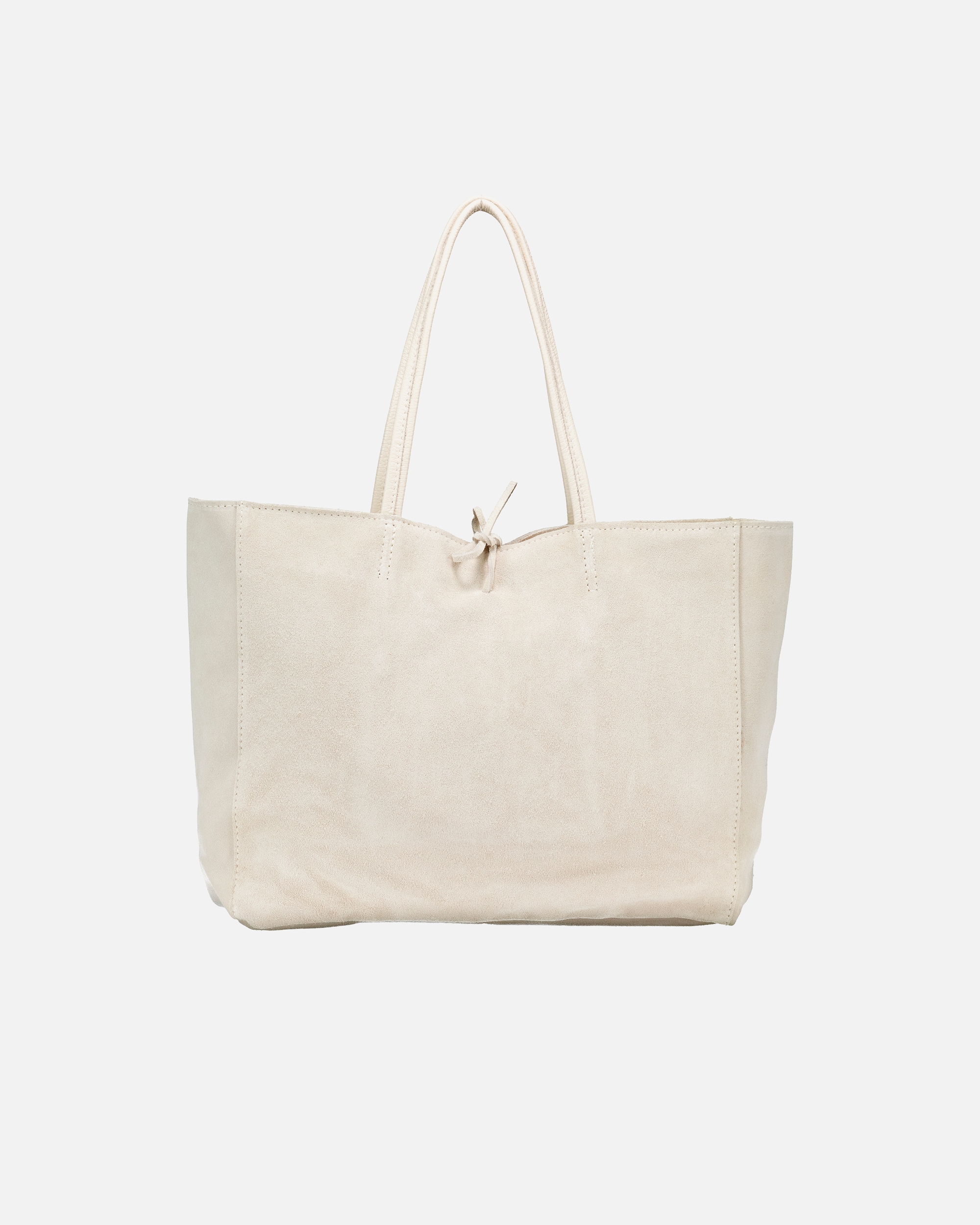 Shopper für Weiblich Hausfelder Manufaktur Shopper Velours Ecru