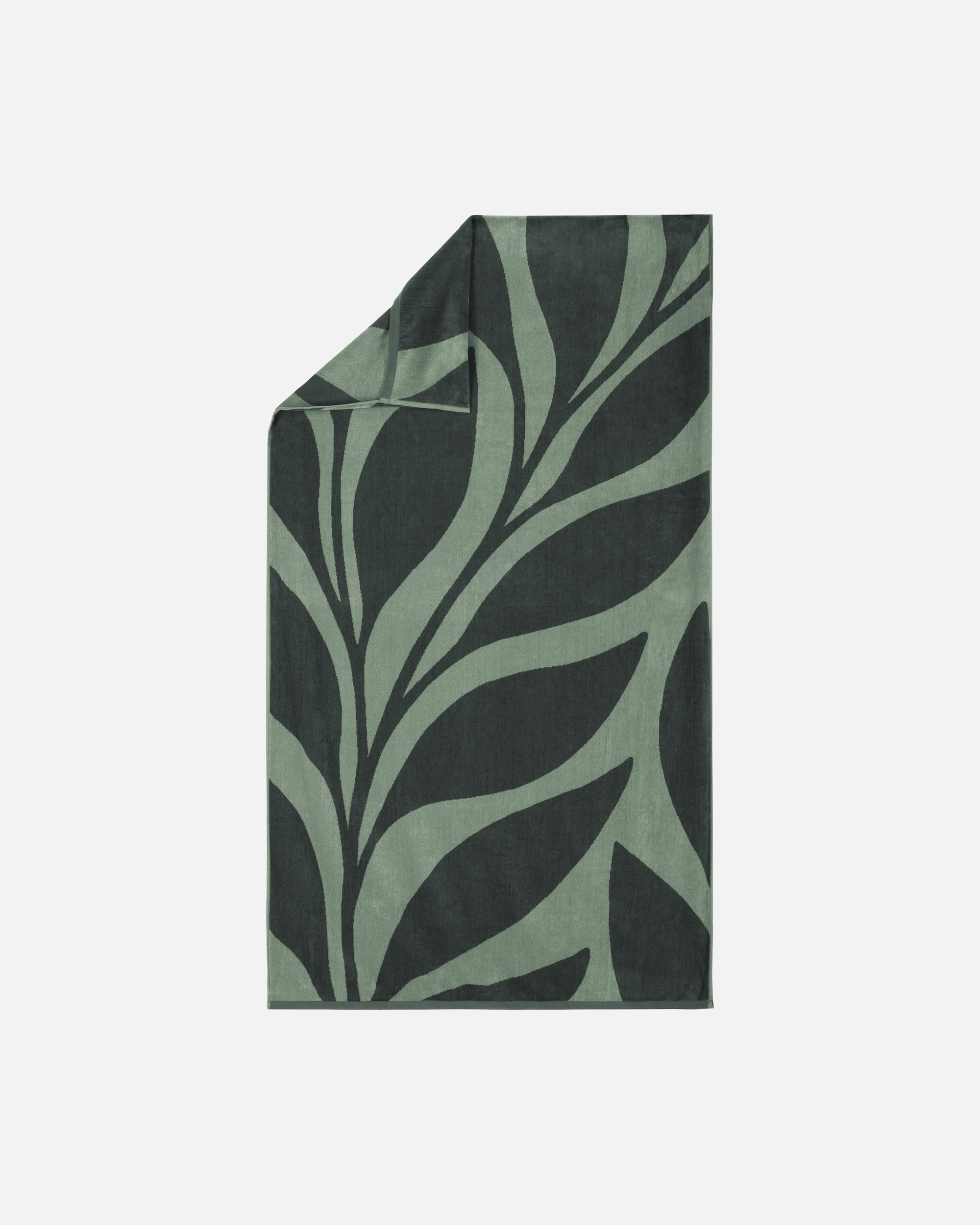Handtuch für Unisex Vossen Vossen Strandtücher Ocean Leaf sage - 0002 100x180 cm