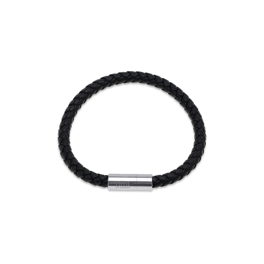 timi of sweden Armband Oliver weiches Leder mit Edelstahlakzenten Onesize Herren