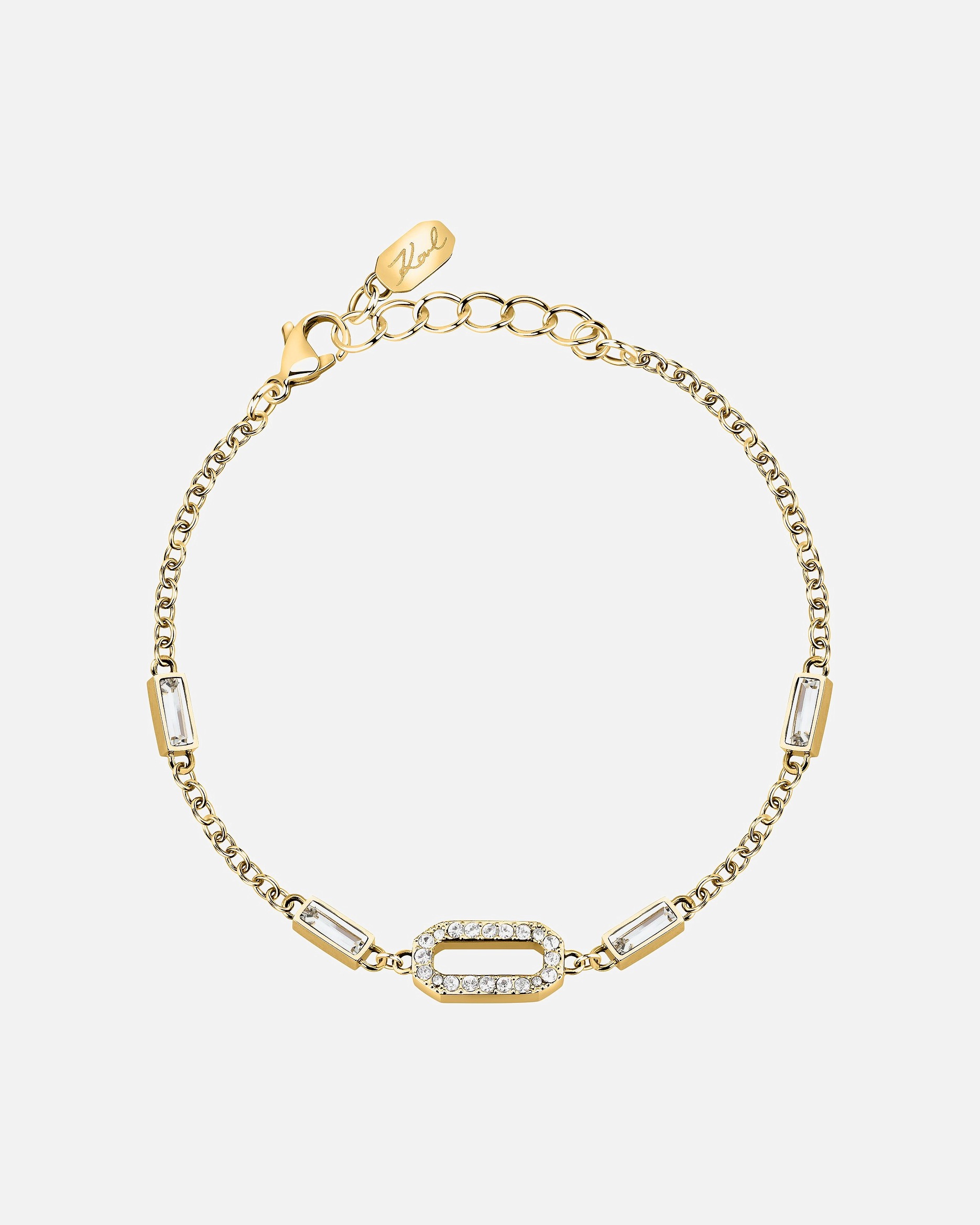 Armband für Weiblich Karl Lagerfeld Armband Edelstahl gelbgold