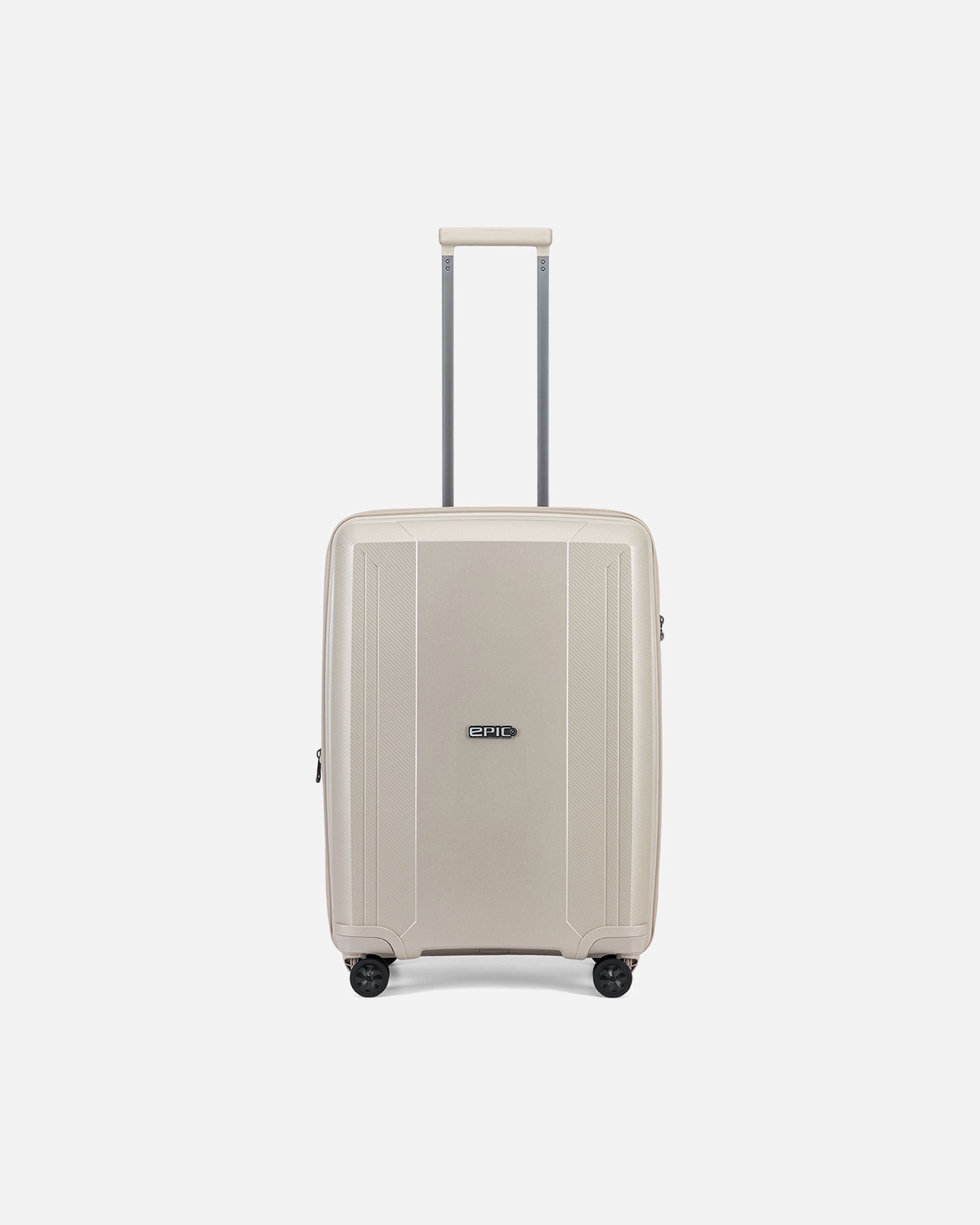 Trolley für Männlich Epic Anthem 4 Rollen Trolley 66 cm mit Dehnfalte silkgrey