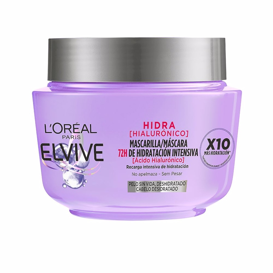 L’Oréal Paris ELVIVE HYDRA HYALURONIC Maske 72h Feuchtigkeitsversorgung 310 ml Damen