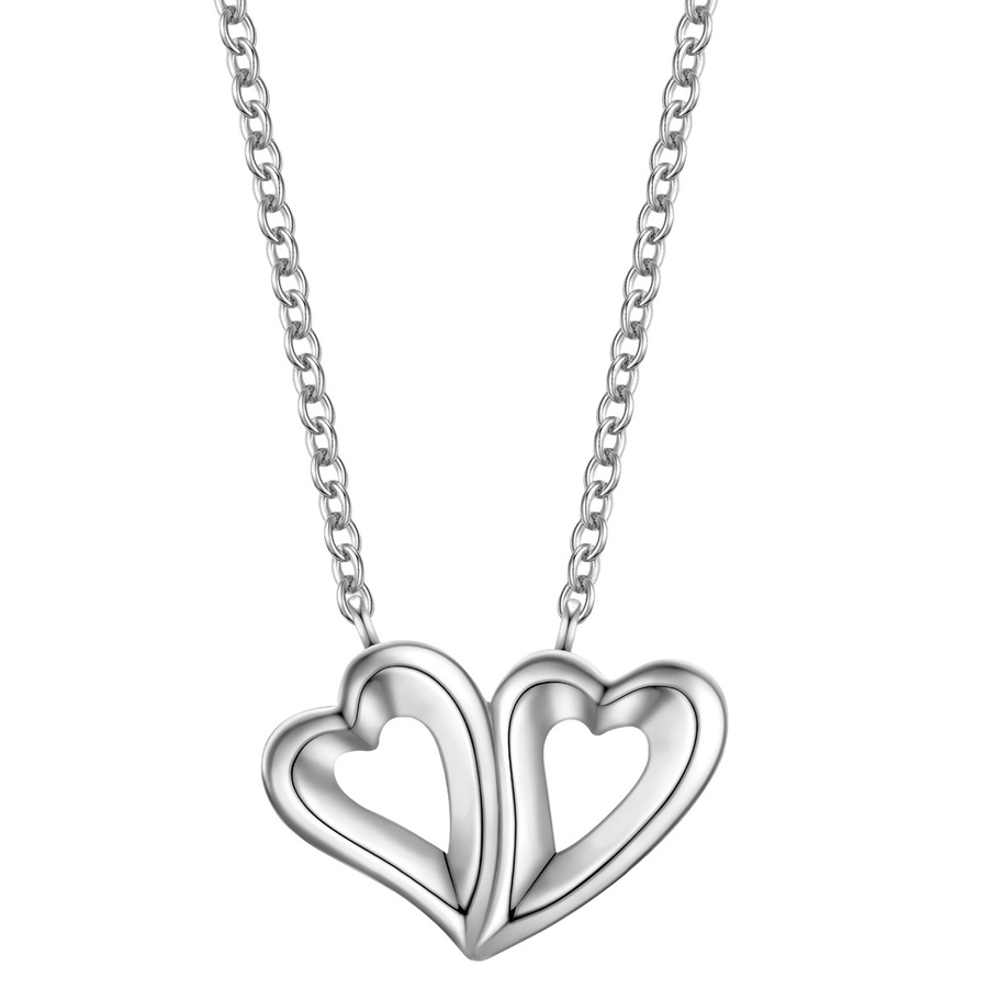 Rafaela Donata Halskette Herz aus Sterling Silber in 42,0 cm Basiskette + 5,0 Verlängerung Damen